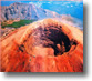 il cono e il cratere del vesuvio. foto di Carlo Tripodi 1997