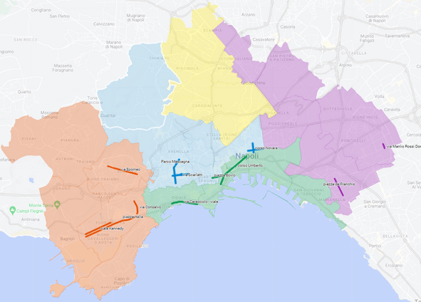 Interventi di sostituzione e impianto ex novo di alberature sul territorio del Comune di Napoli