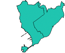 Pianta della Municipalità 10 - Bagnoli Fuorigrotta