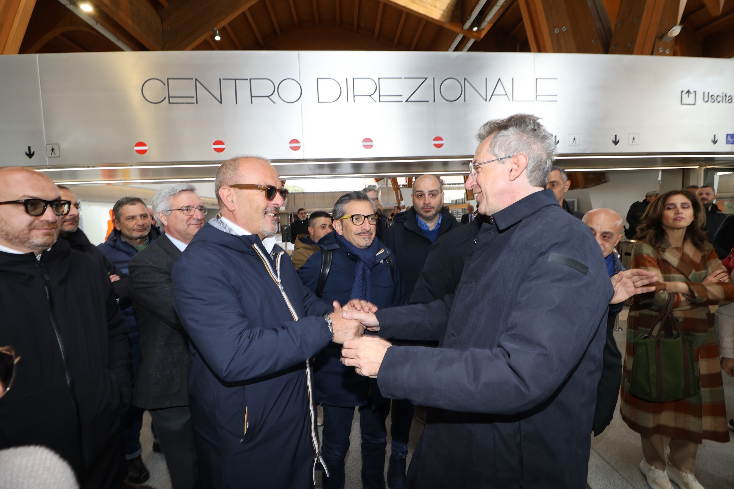 Linea 1, apertura stazione Centro Direzionale