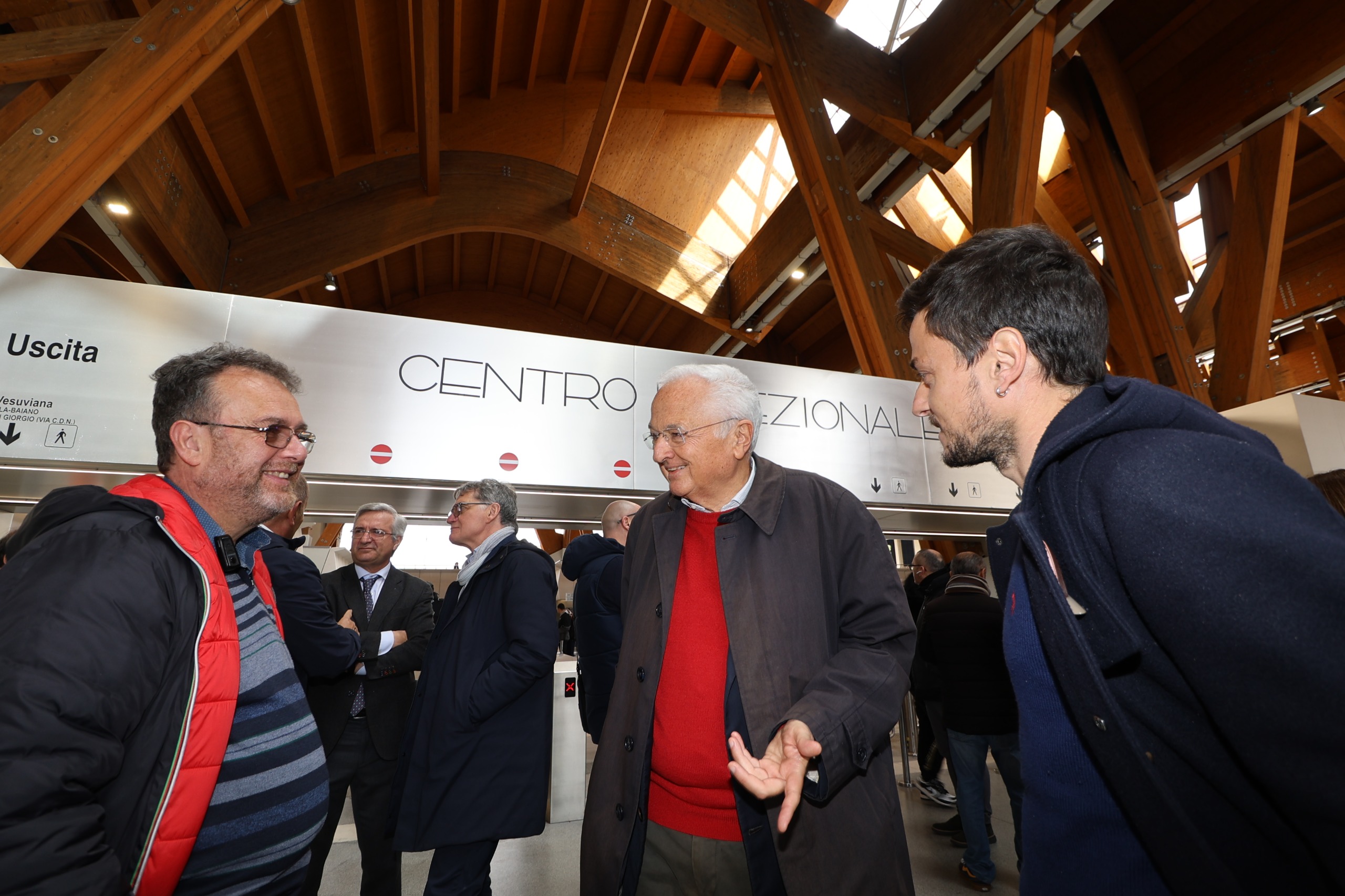 Linea 1, apertura stazione Centro Direzionale