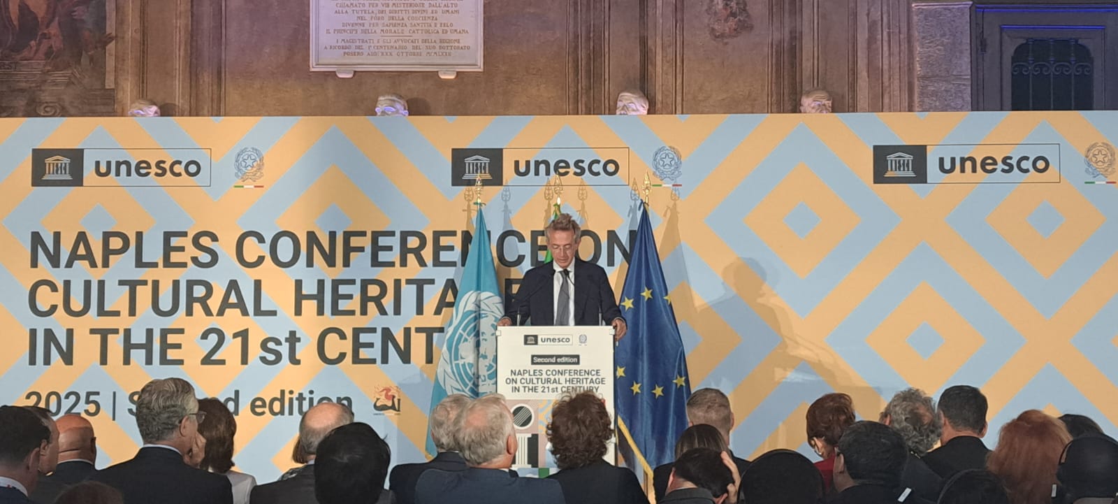 A Napoli i ministri Giuli e Tajani per la Conferenza internazionale dell'Unesco