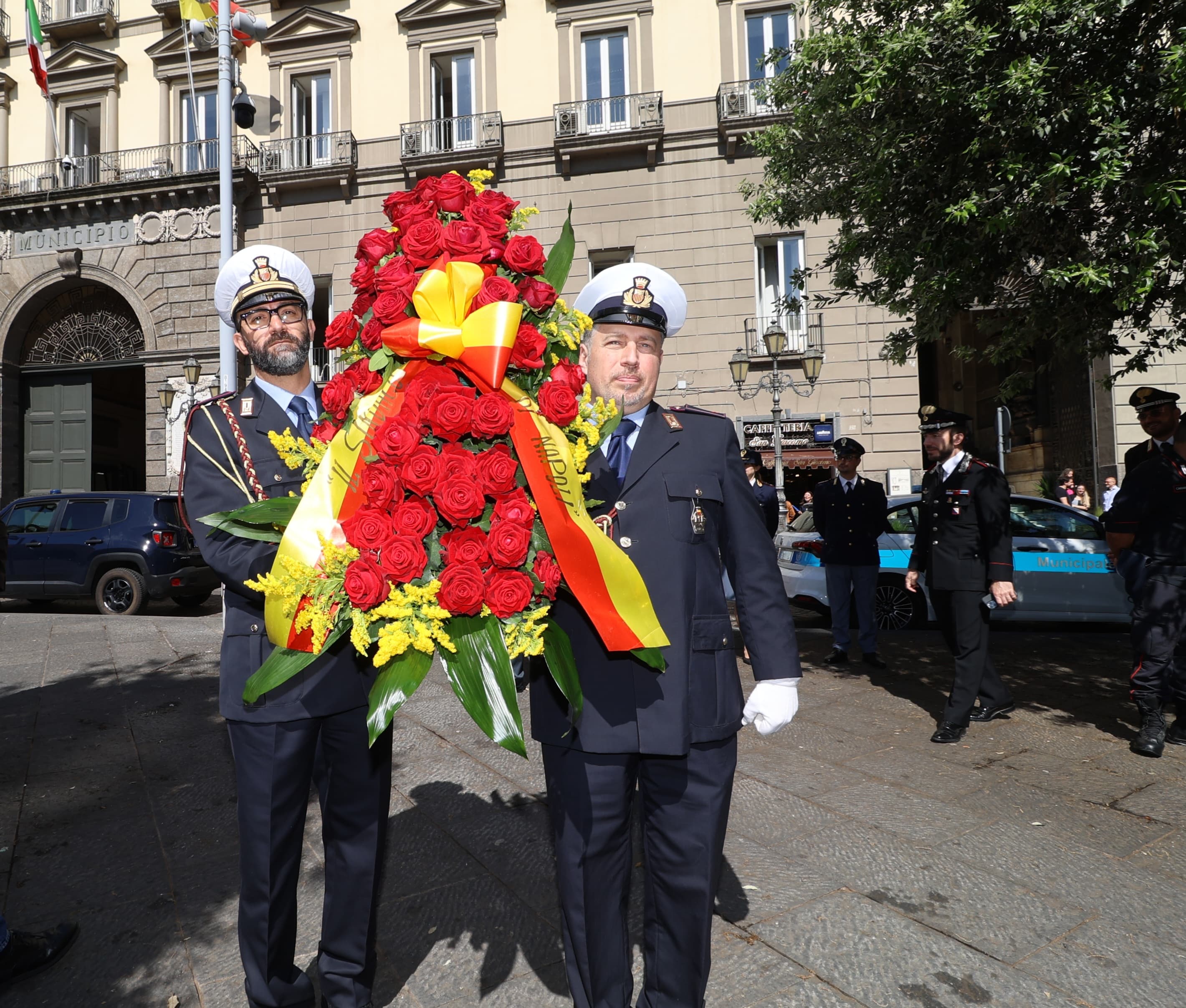 Cerimonia in piazza Municipio a 33 anni dalla strage di Capaci