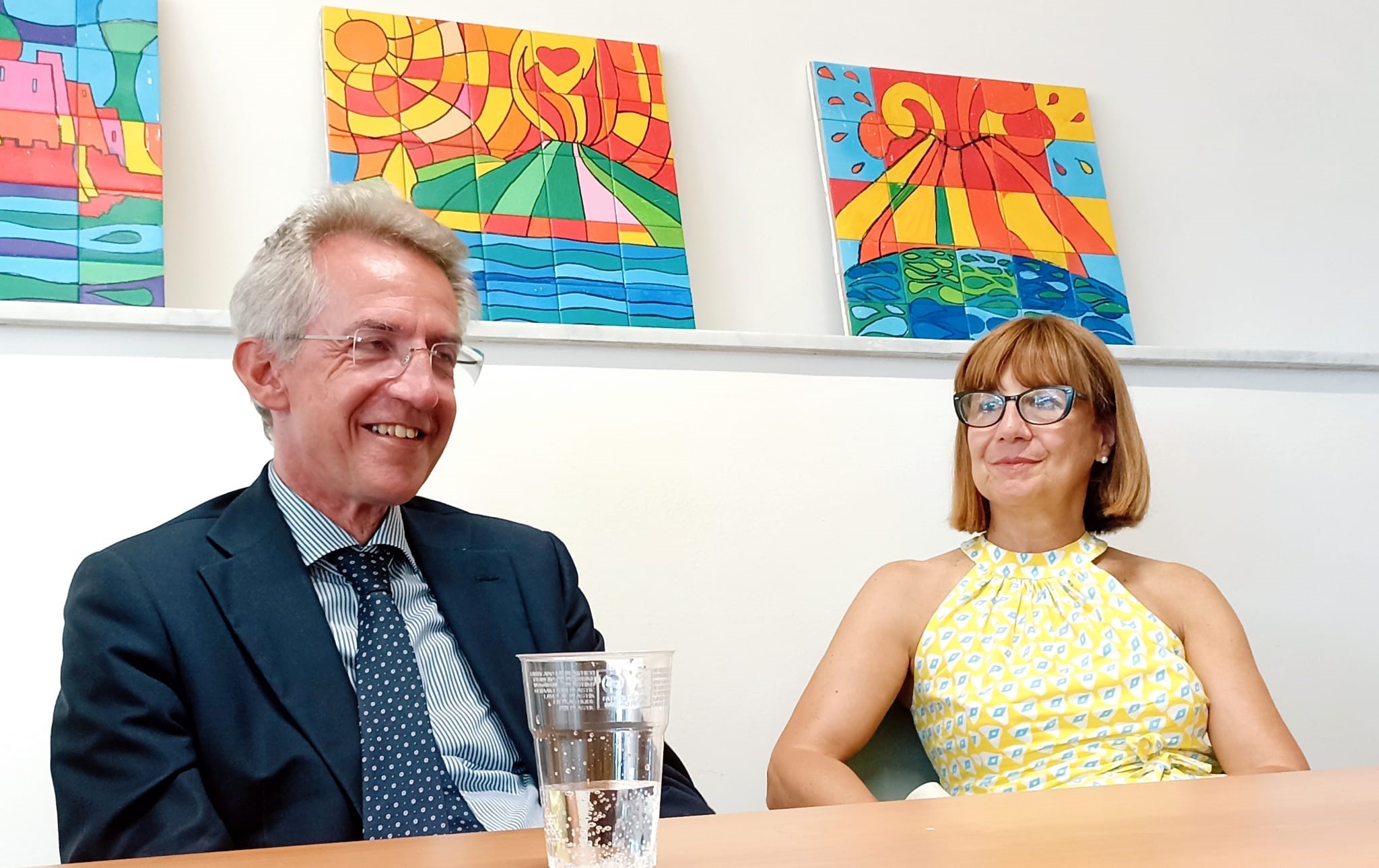 Il Sindaco Gaetano Manfredi all’evento di apertura dell’anno scolastico presso l’Istituto comprensivo ‘Madonna Assunta’ di Bagnoli