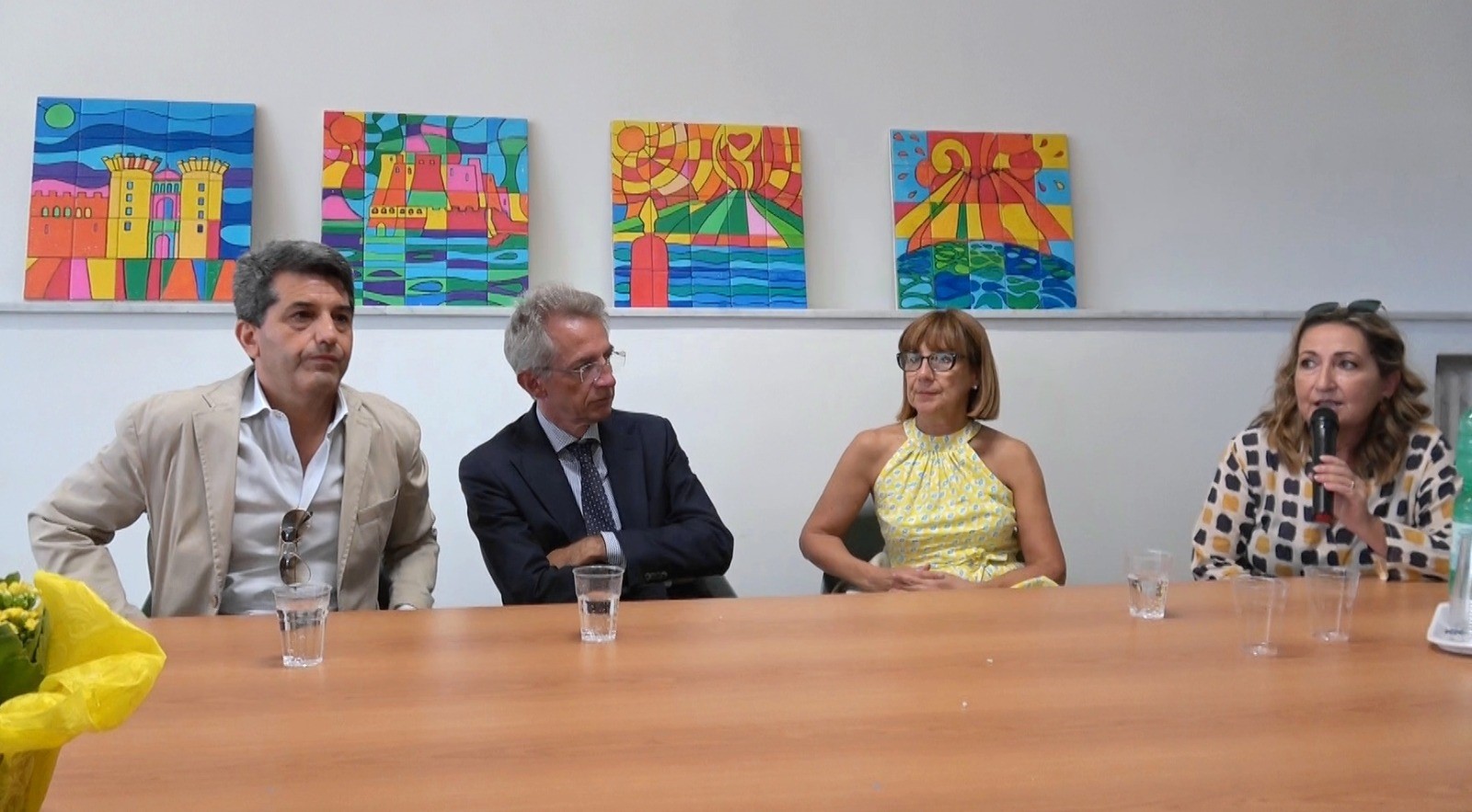 Il Sindaco Gaetano Manfredi all’evento di apertura dell’anno scolastico presso l’Istituto comprensivo ‘Madonna Assunta’ di Bagnoli