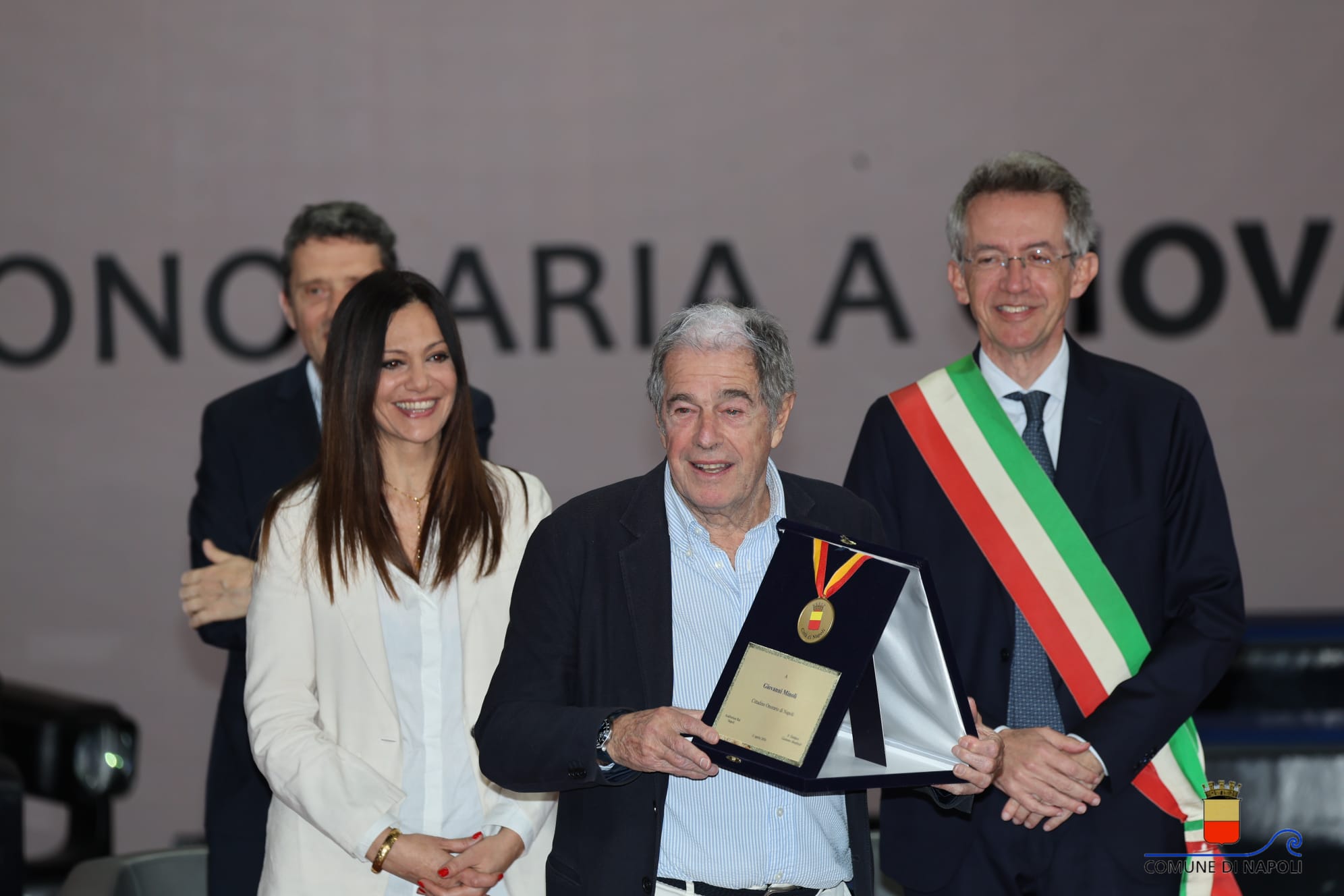 cittadinanza onoraria a Giovanni Minoli