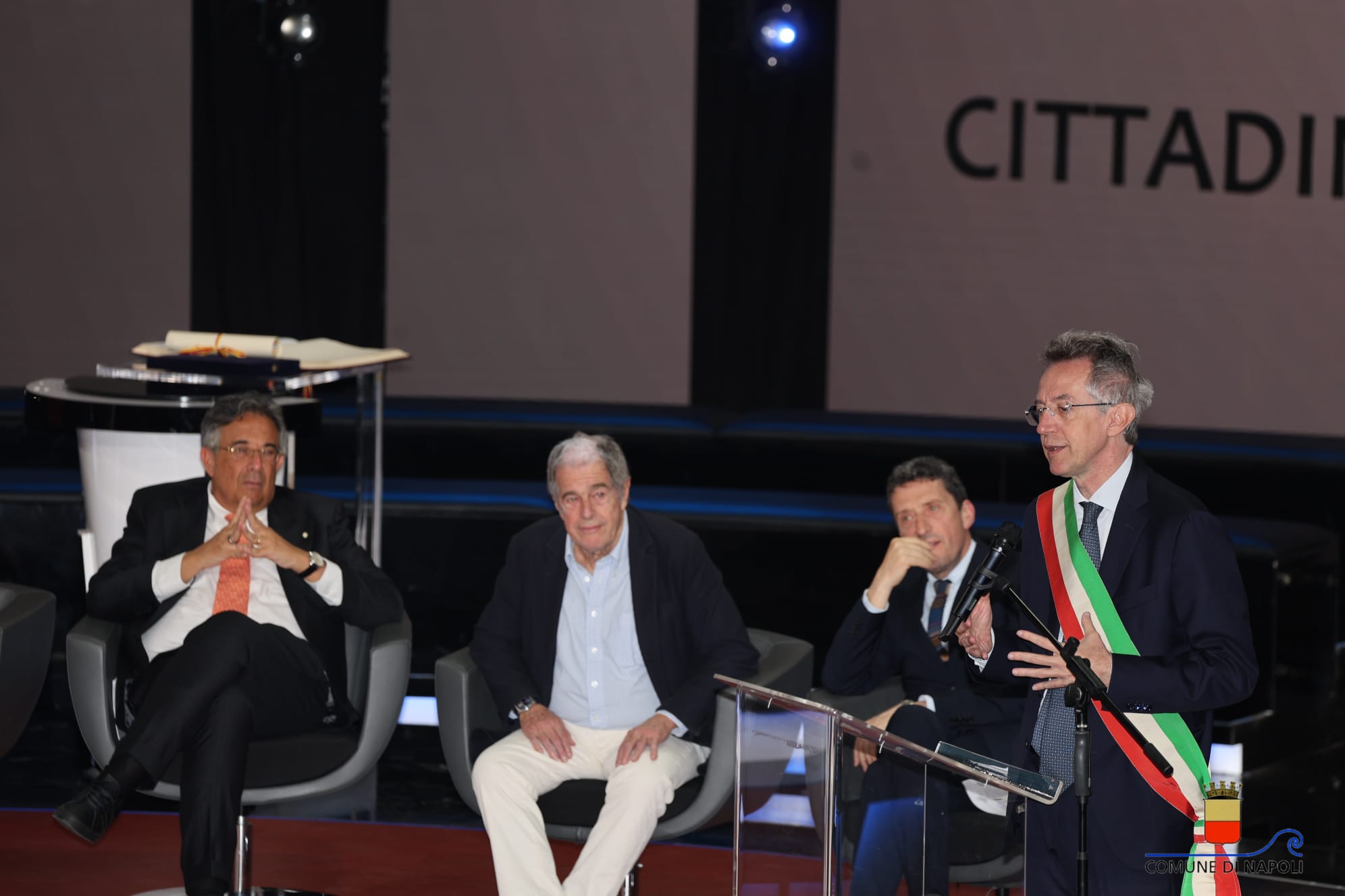 cittadinanza onoraria a Giovanni Minoli