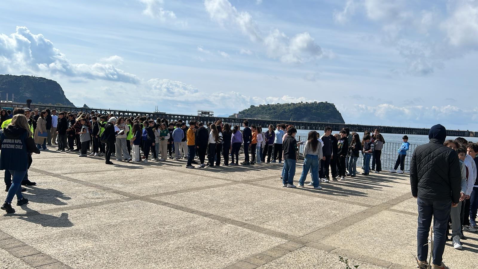 Bradisismo: esercitazione della protezione civile