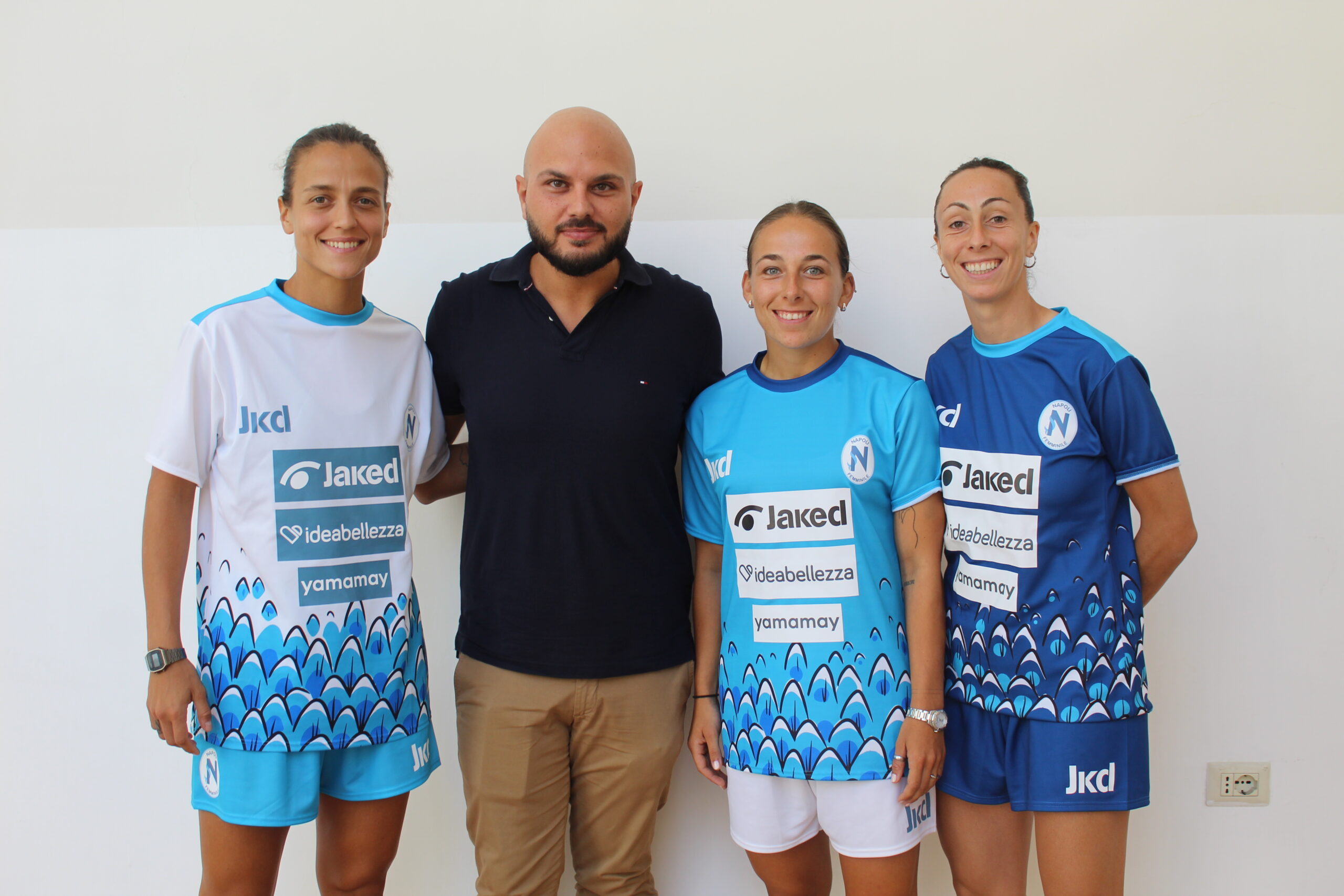 Napoli femminile in serie A, presentata a san Domenico maggiore