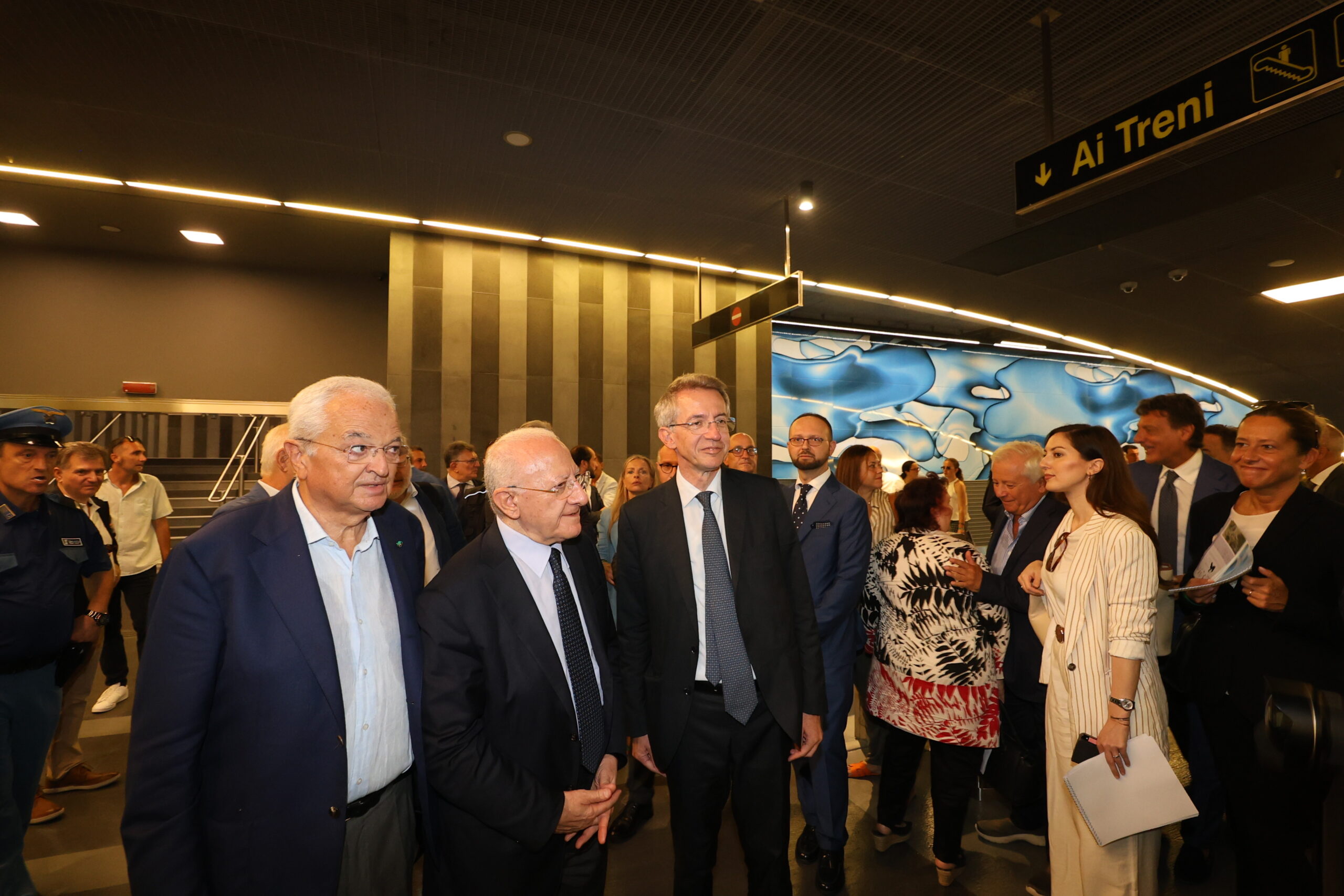 Corsa inaugurale della Linea 6 della Metropolitana