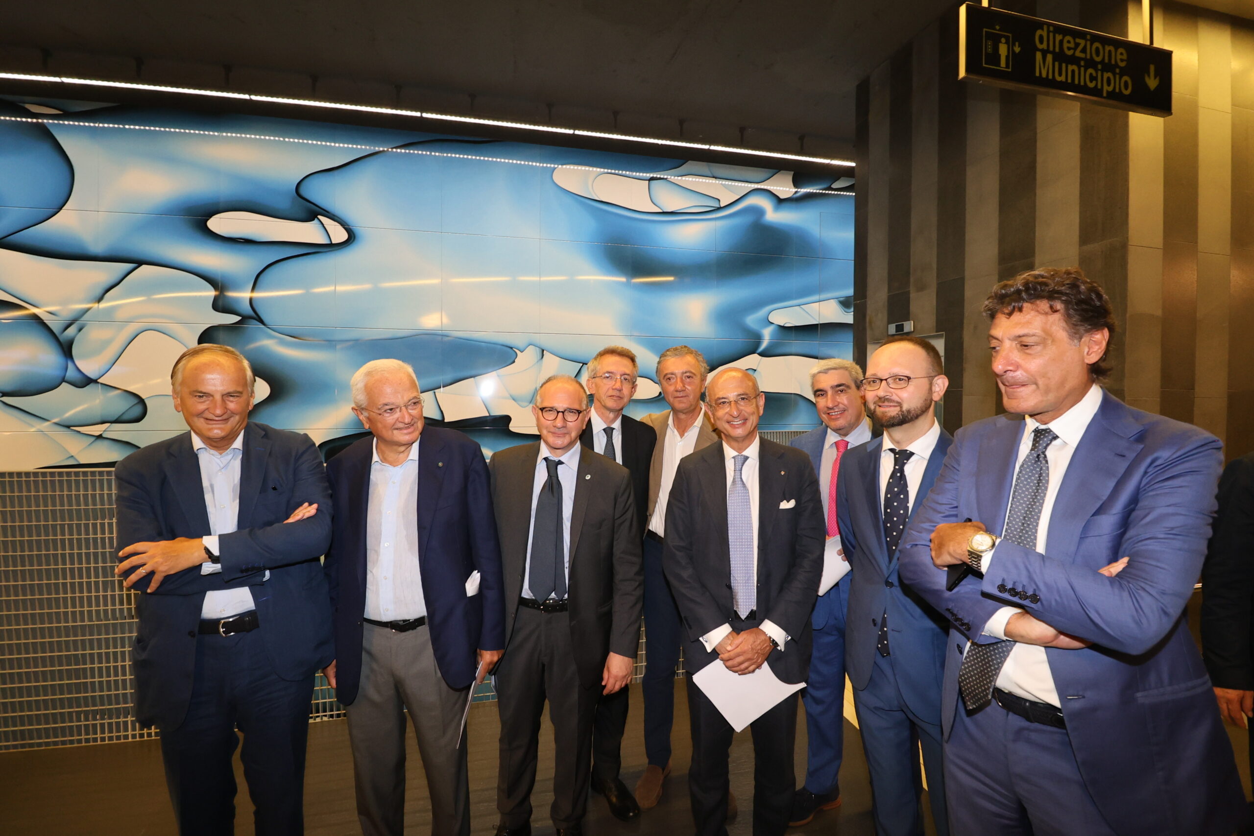 Corsa inaugurale della Linea 6 della Metropolitana