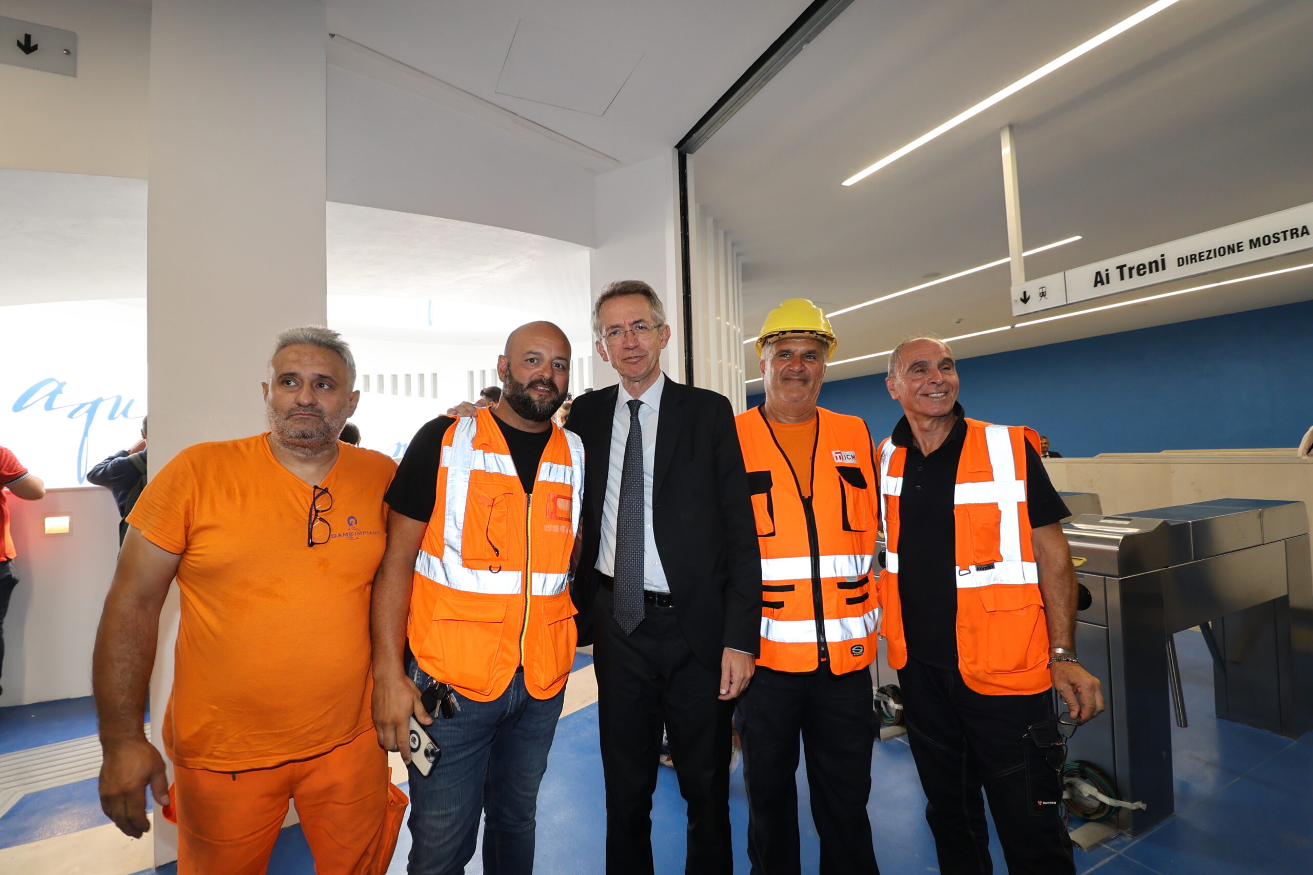 Corsa inaugurale della Linea 6 della Metropolitana