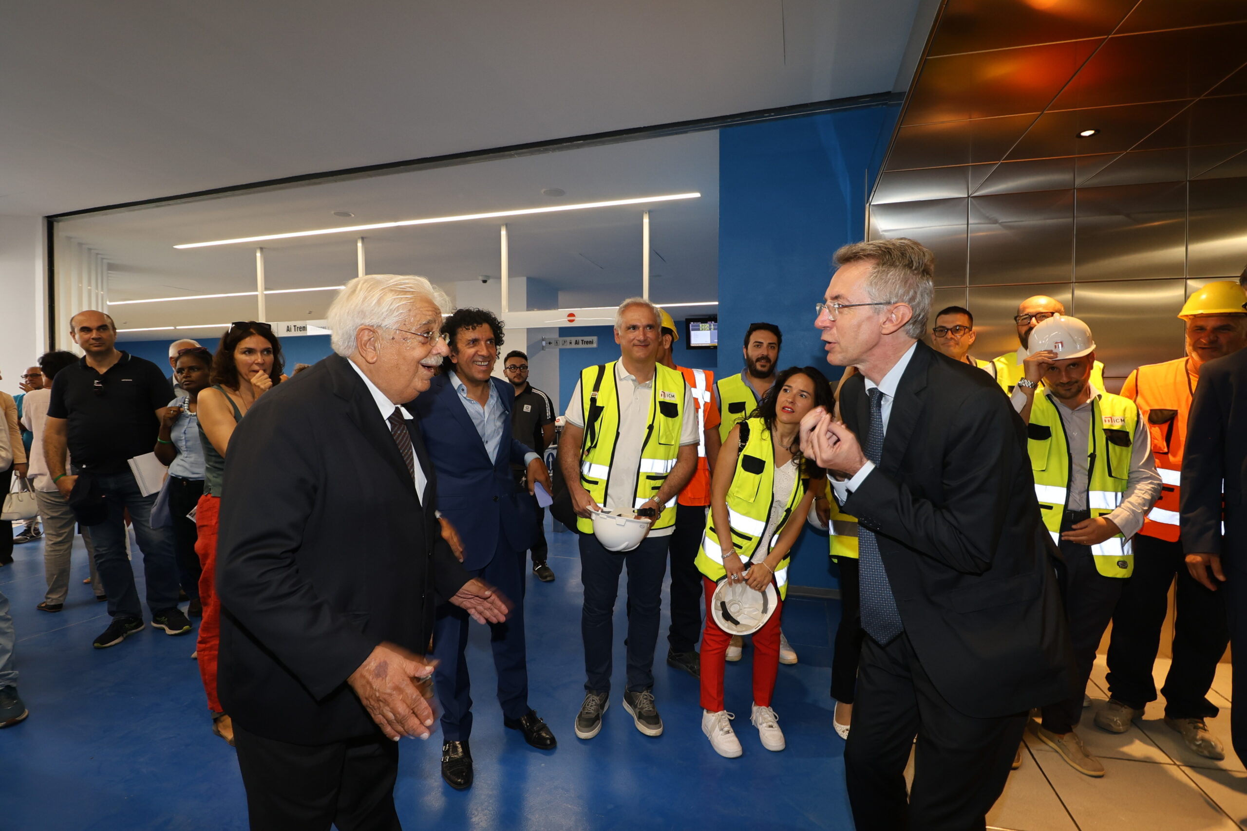 Corsa inaugurale della Linea 6 della Metropolitana