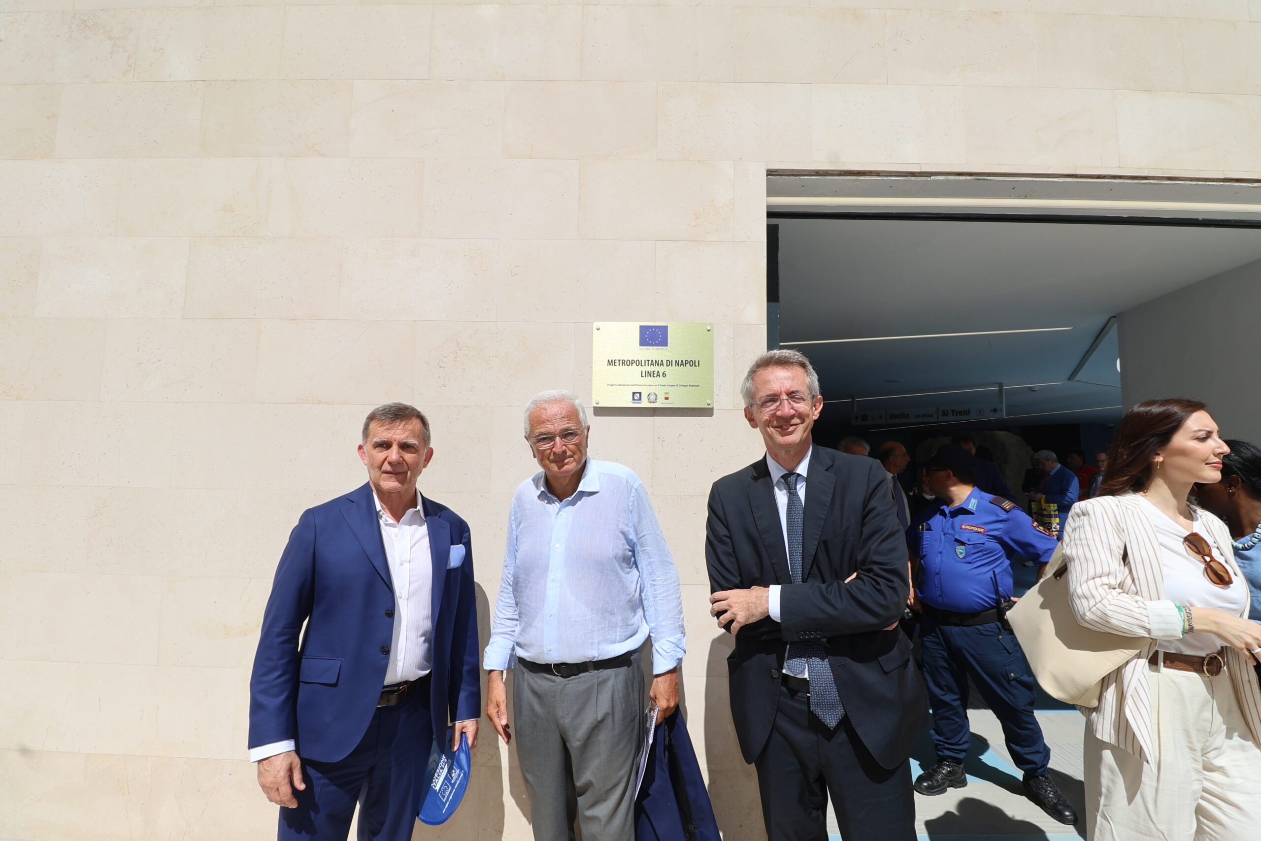 Corsa inaugurale della Linea 6 della Metropolitana