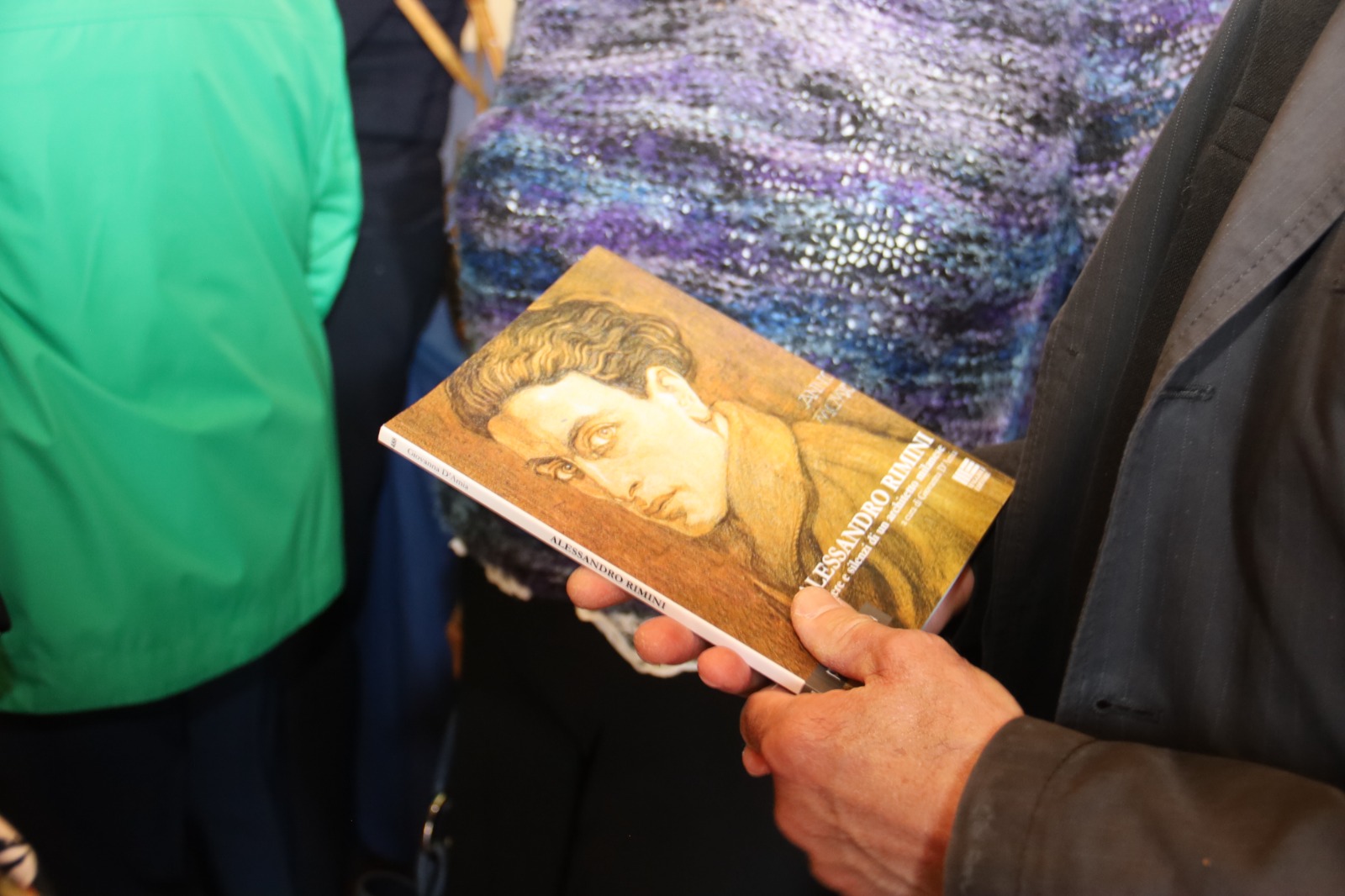 Conferimento medaglia ad Alessandro Rimini