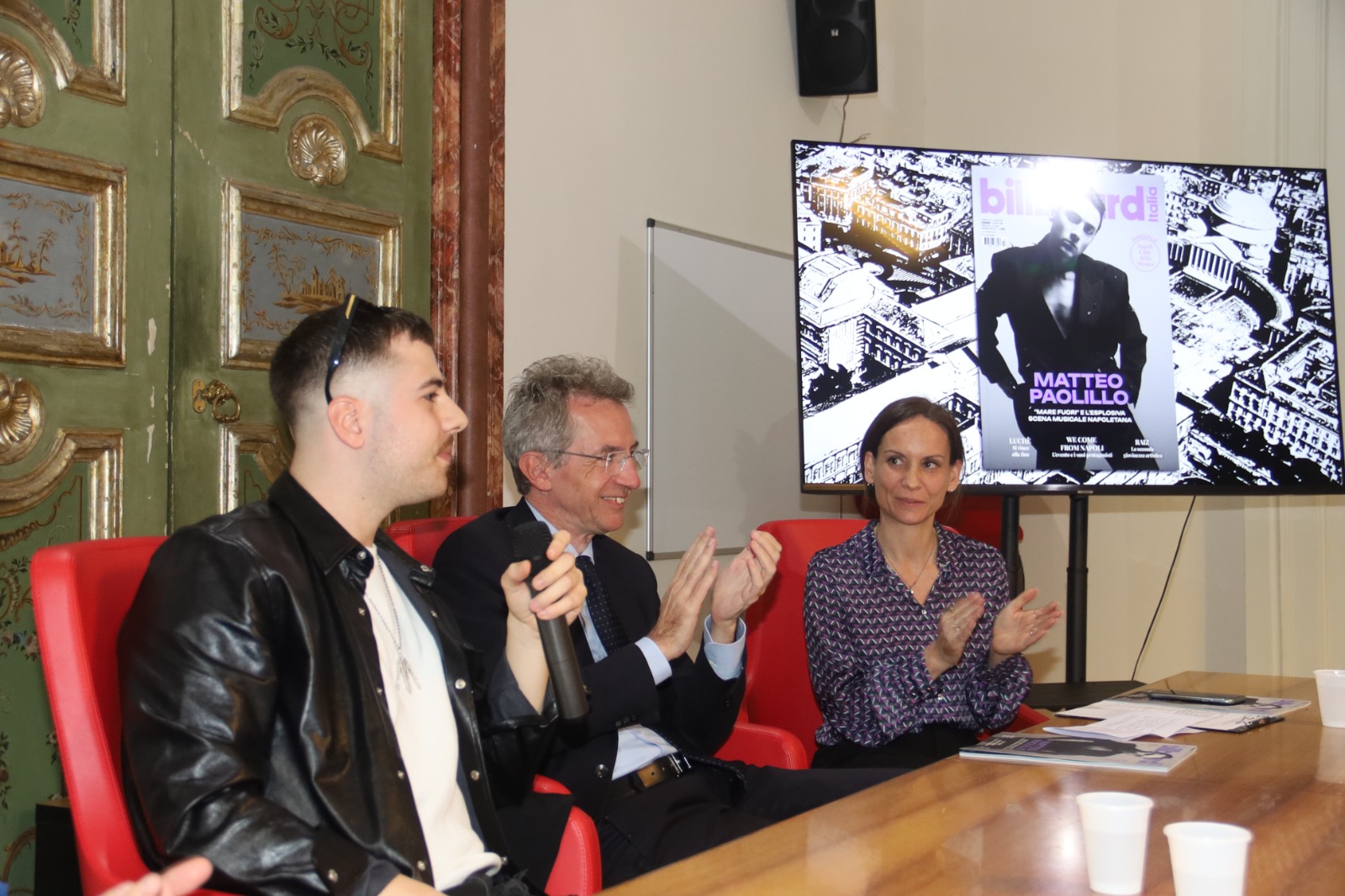 Premiazione dei vincitori del progetto "We come from Napoli"