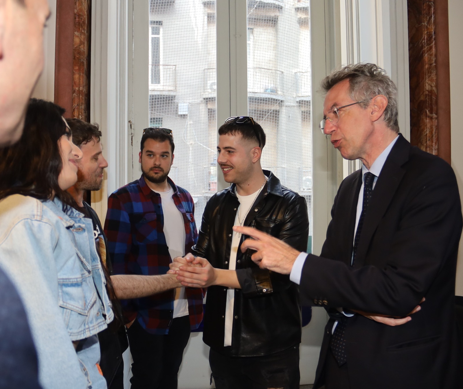Premiazione dei vincitori del progetto "We come from Napoli"