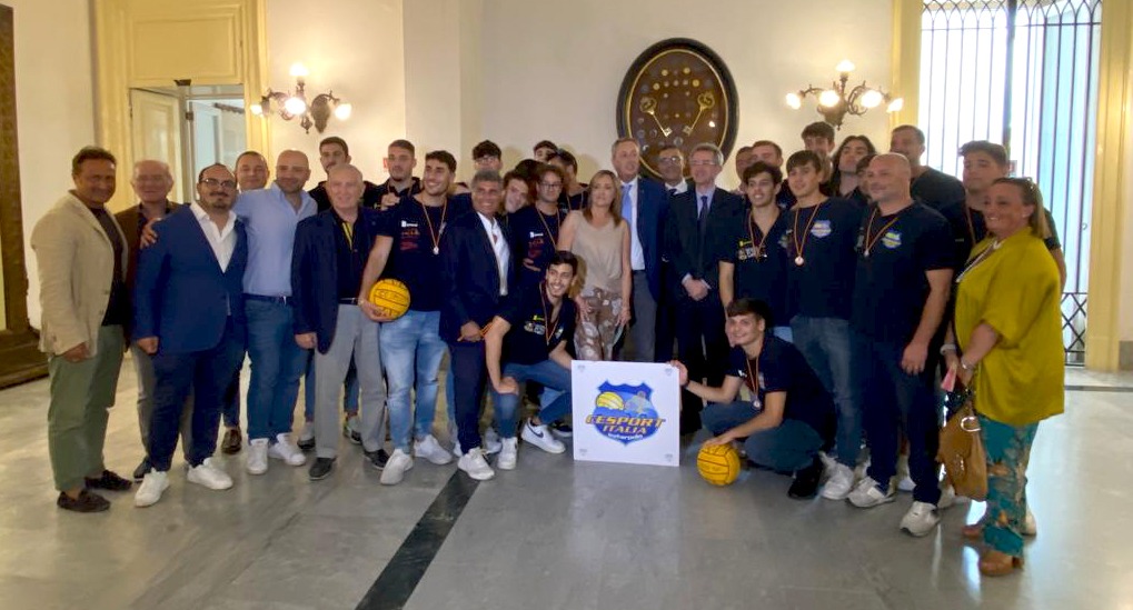 premiati gli atleti della Cesport di pallanuoto