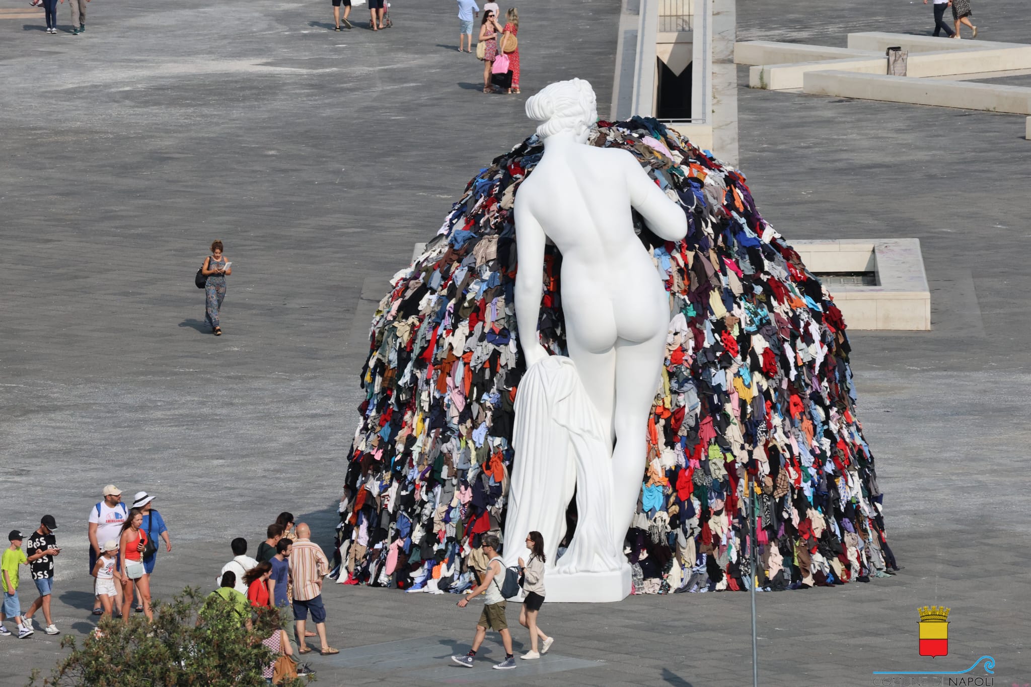 Pistoletto e la "Venere degli stracci"