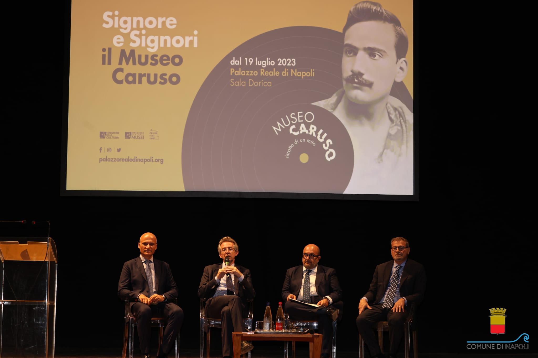 Inaugurazione del Museo Caruso