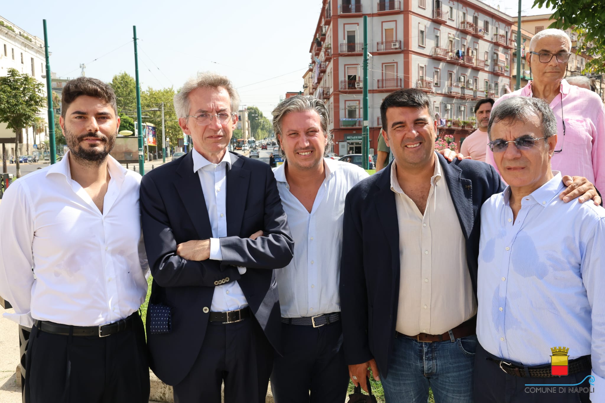 Inaugurati i giardini di piazza Carlo III