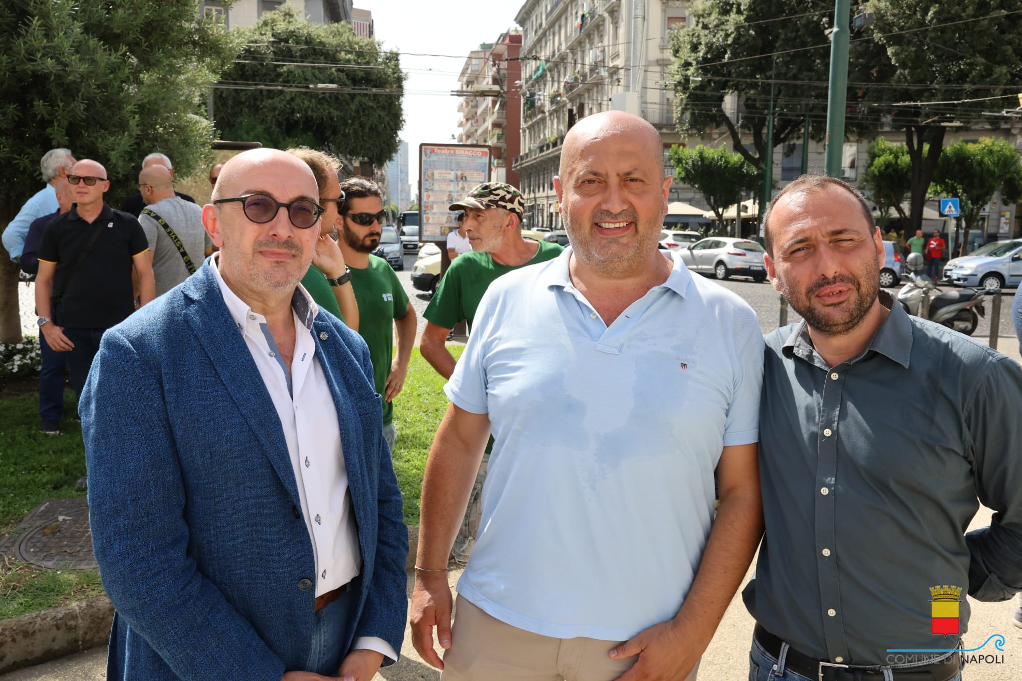 Inaugurati i giardini di piazza Carlo III
