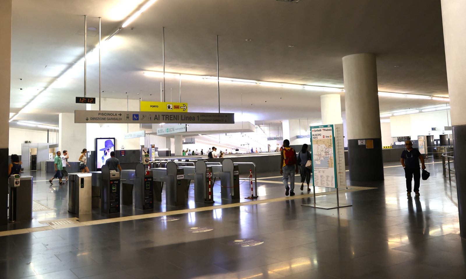 Sottopasso di piazza Municipio