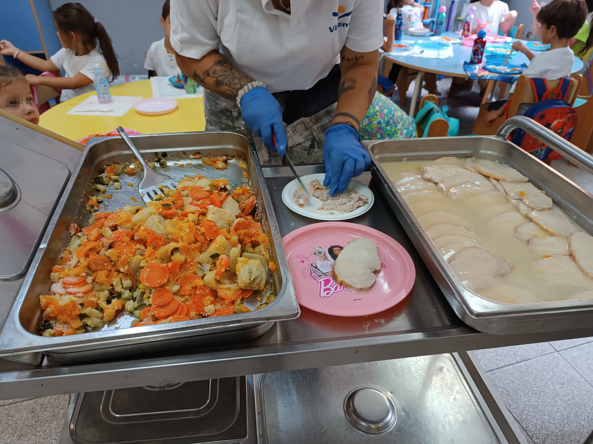 avvio della refezione scolastica