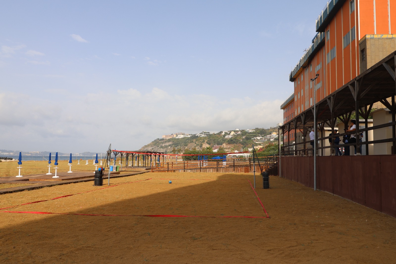 inaugurazione campi lido Bagnoli