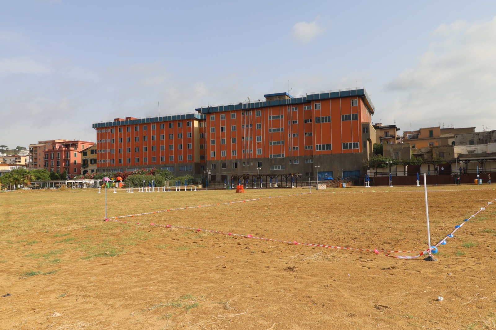 inaugurazione campi lido Bagnoli