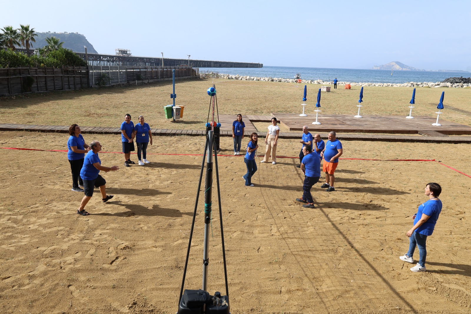 inaugurazione campi lido Bagnoli