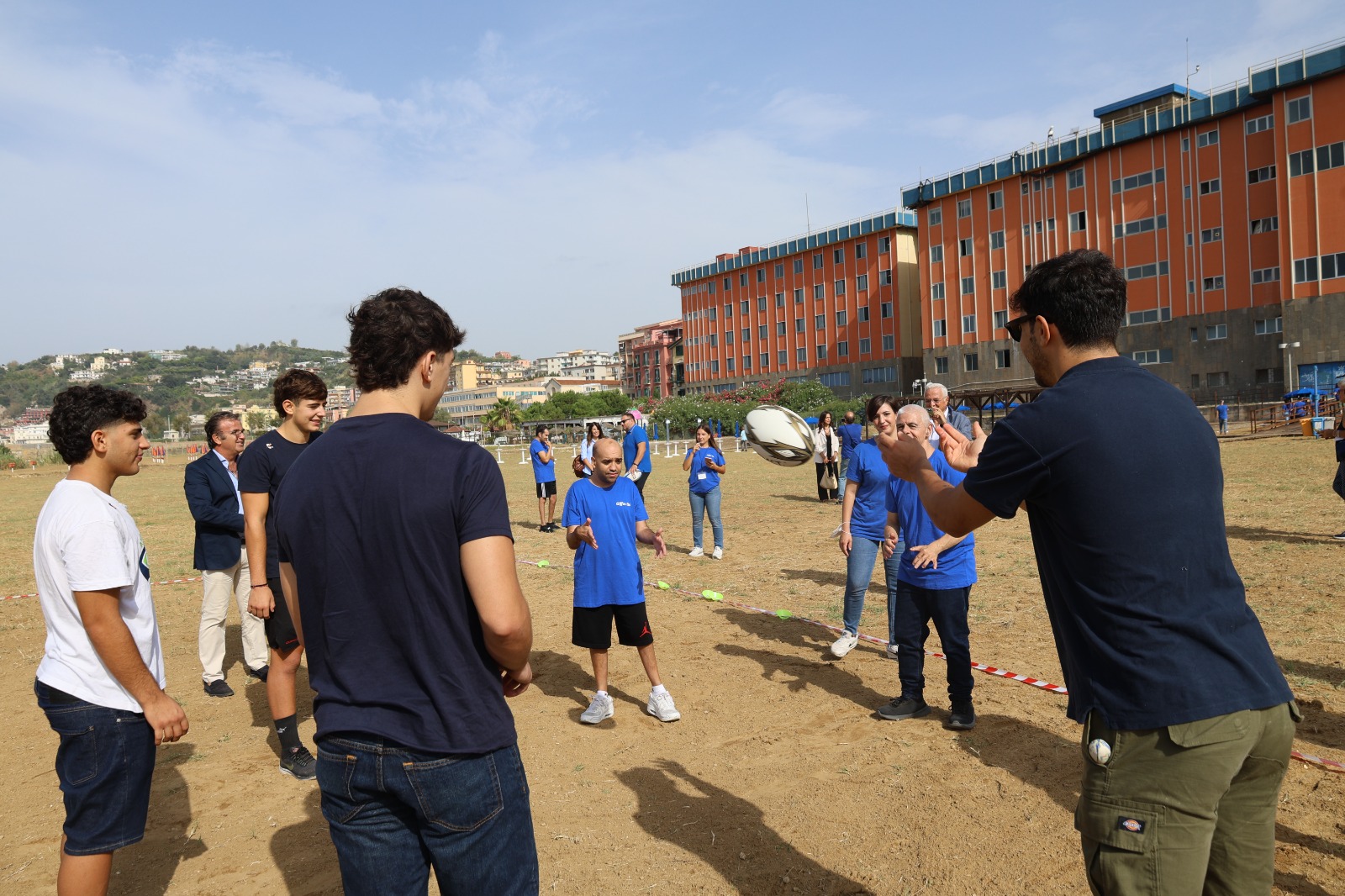 inaugurazione campi lido Bagnoli