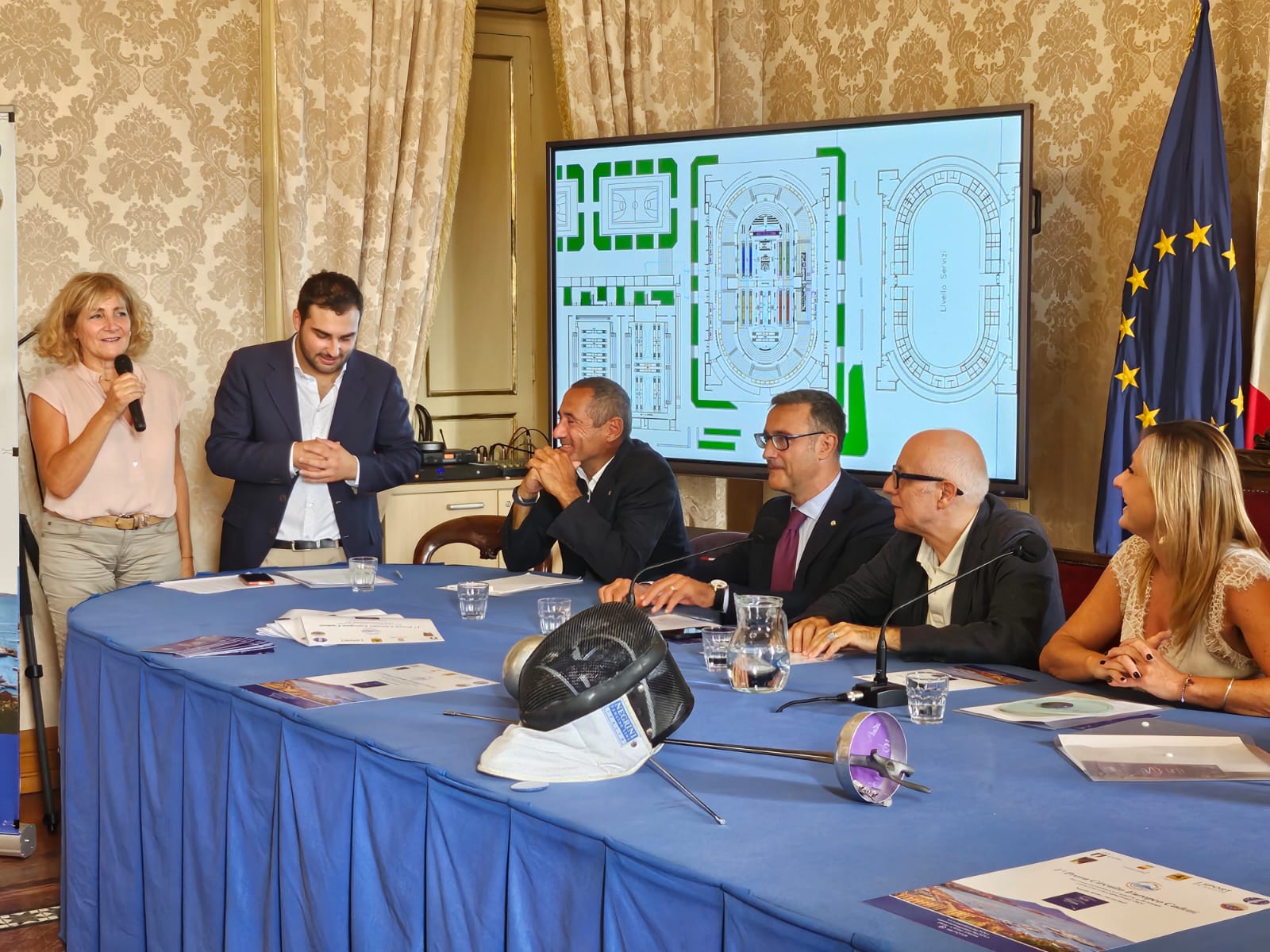 Al PalaVesuvio il test event del campionato europeo giovanile di scherma