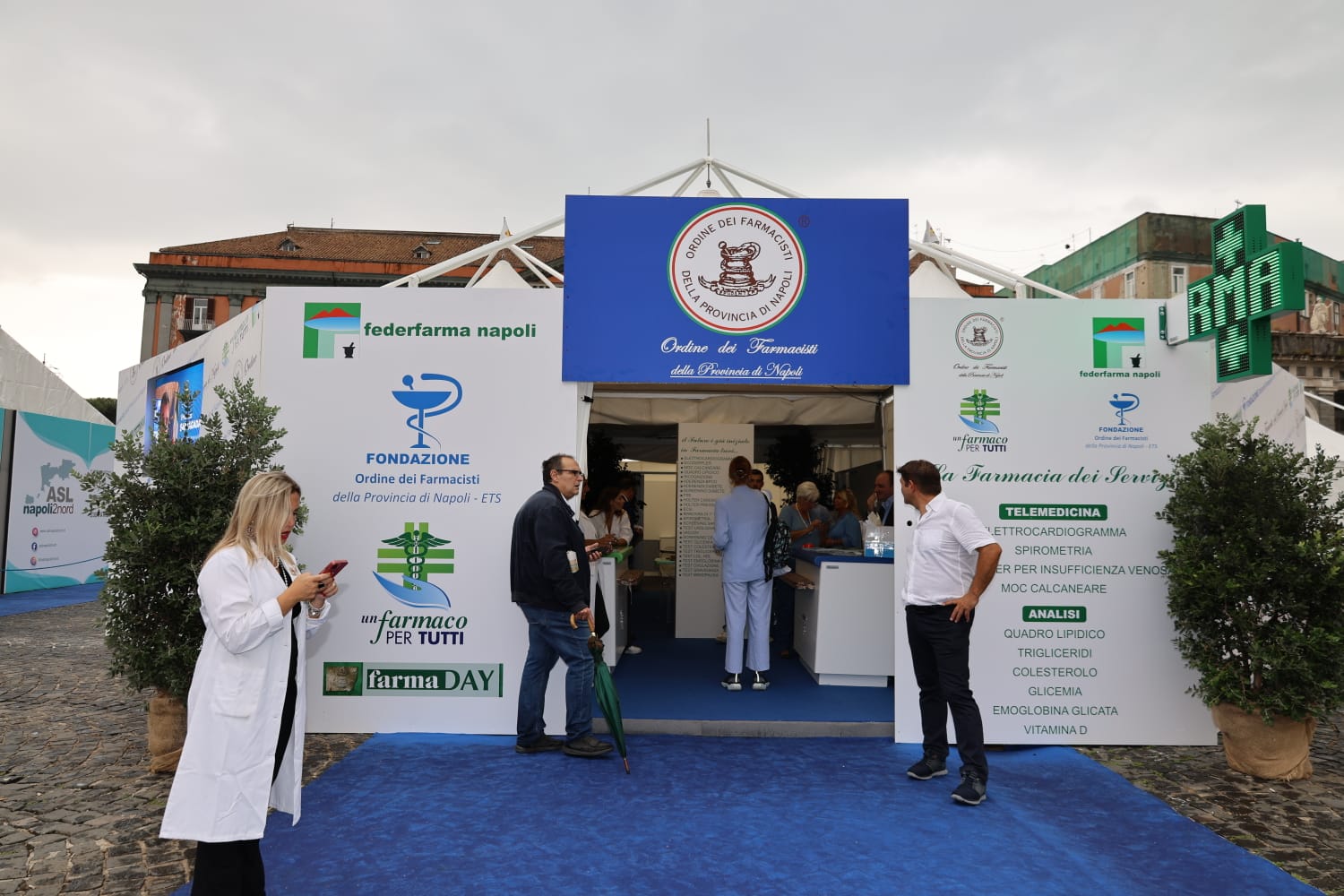 Inaugurato e rinviato a domenica 24 il Villaggio della Salute