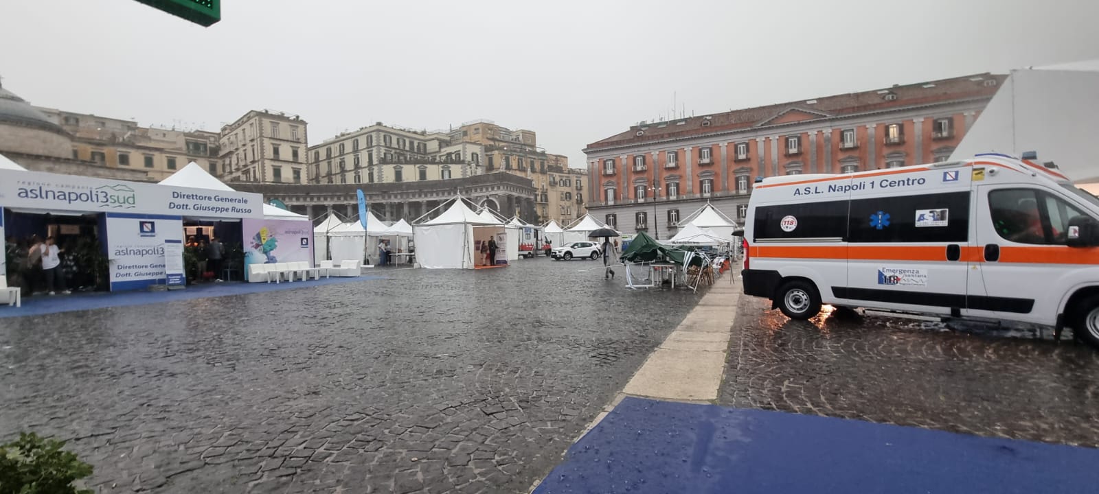 Inaugurato e rinviato a domenica 24 il Villaggio della Salute