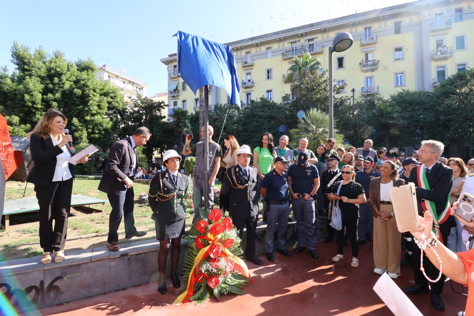 Intitolati ad Antonio Amoretti i giardini di piazza Quattro Giornate