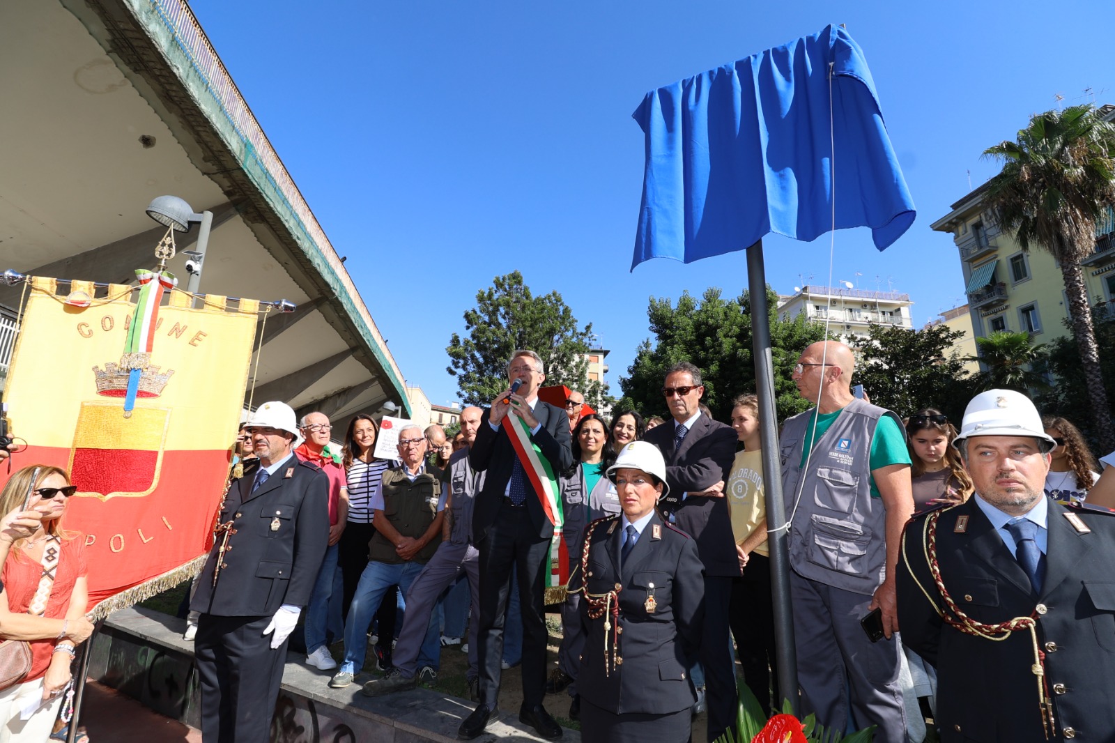 Intitolati ad Antonio Amoretti i giardini di piazza Quattro Giornate