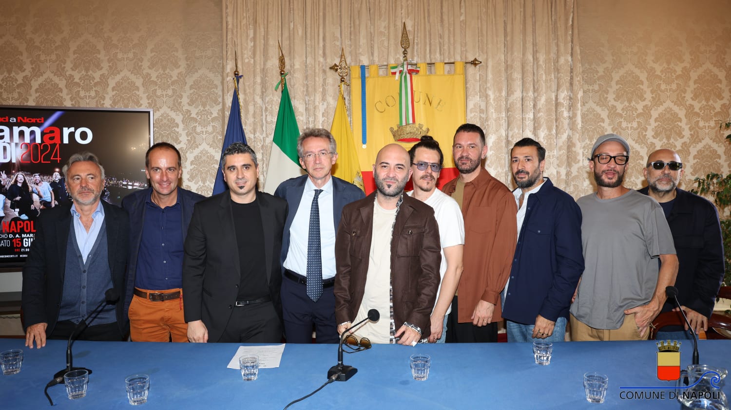 conferenza stampa presentazione concerto dei negramaro