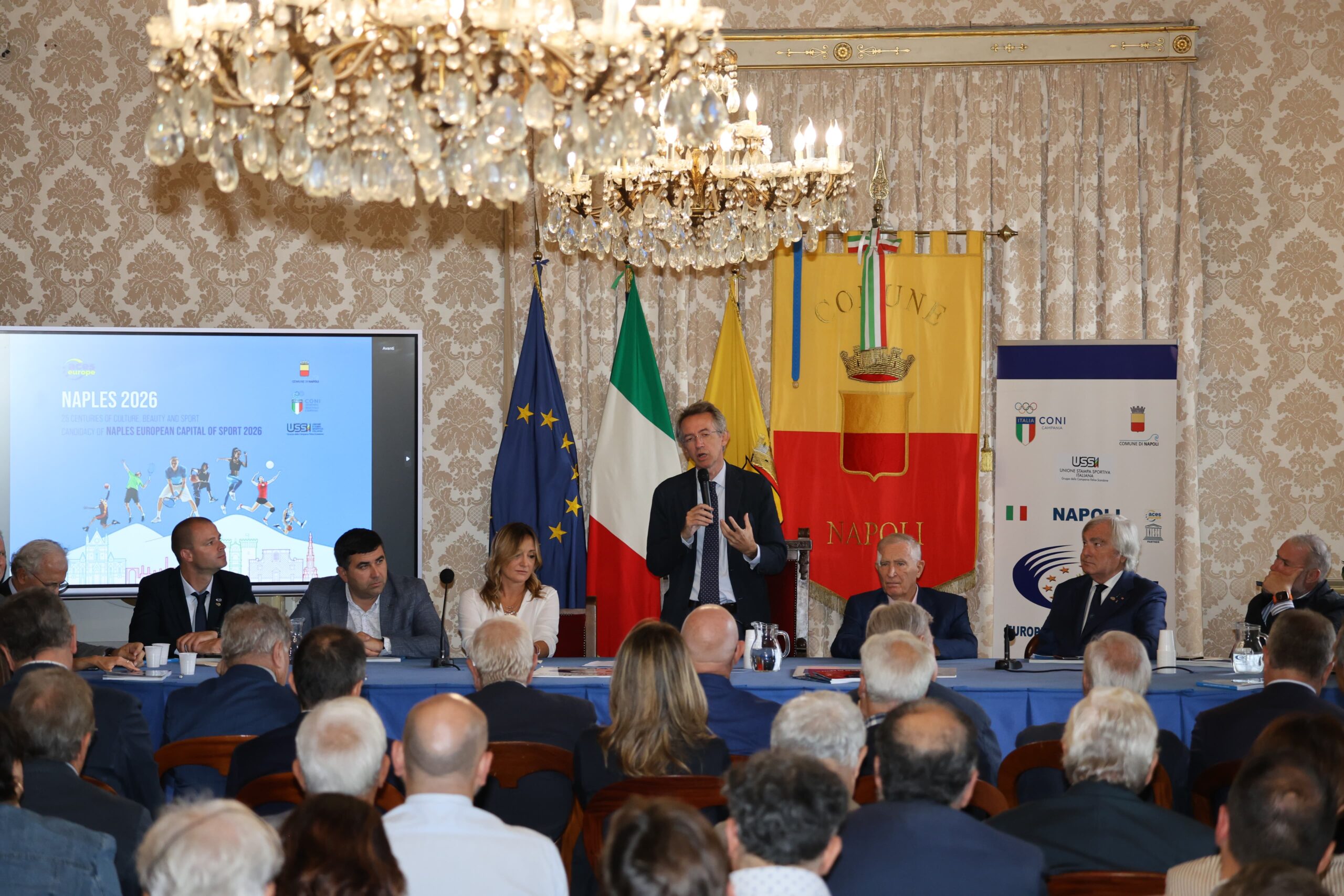 Sprint finale per Napoli Capitale Europea dello Sport 2026