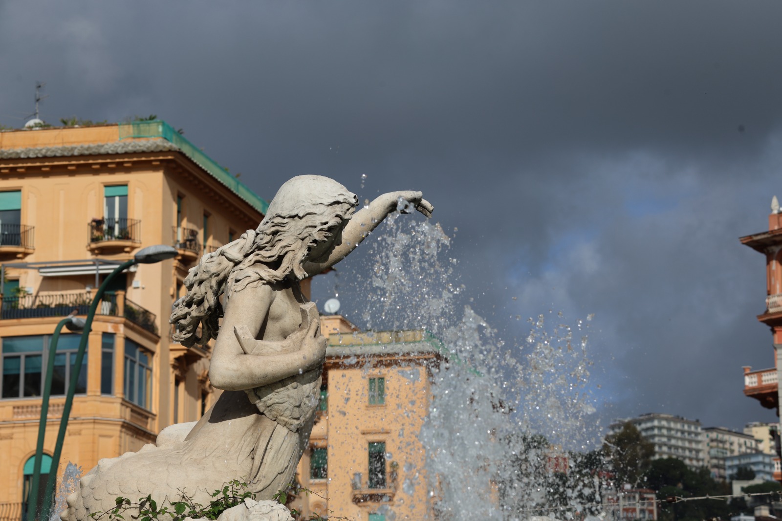 Terminato il recupero della Fontana delle Sirene