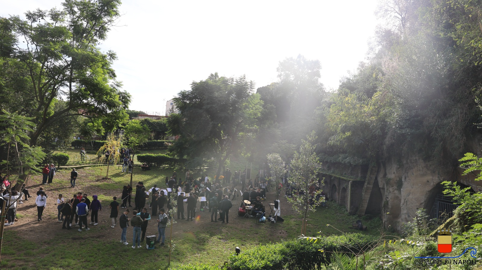 Inaugurato il parco Viviani