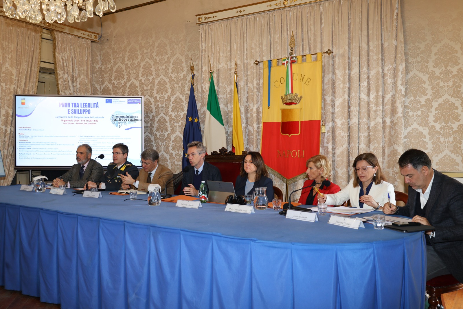 PNRR tra Legalità e Sviluppo, incontro in Sala Giunta