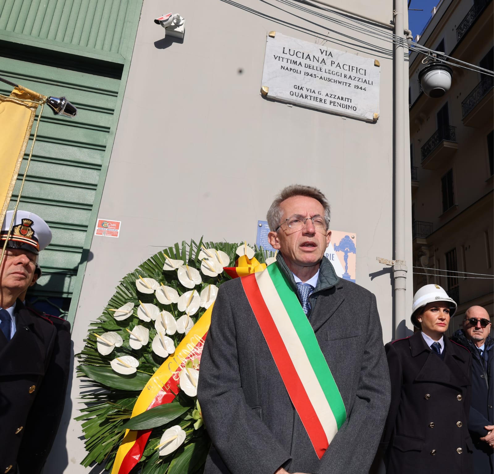 Il sindaco Manfredi per la Giornata della Memoria