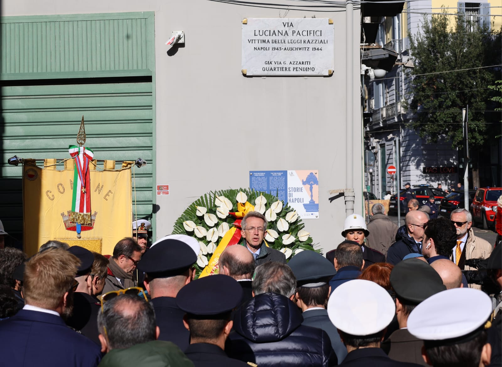 Il sindaco Manfredi per la Giornata della Memoria