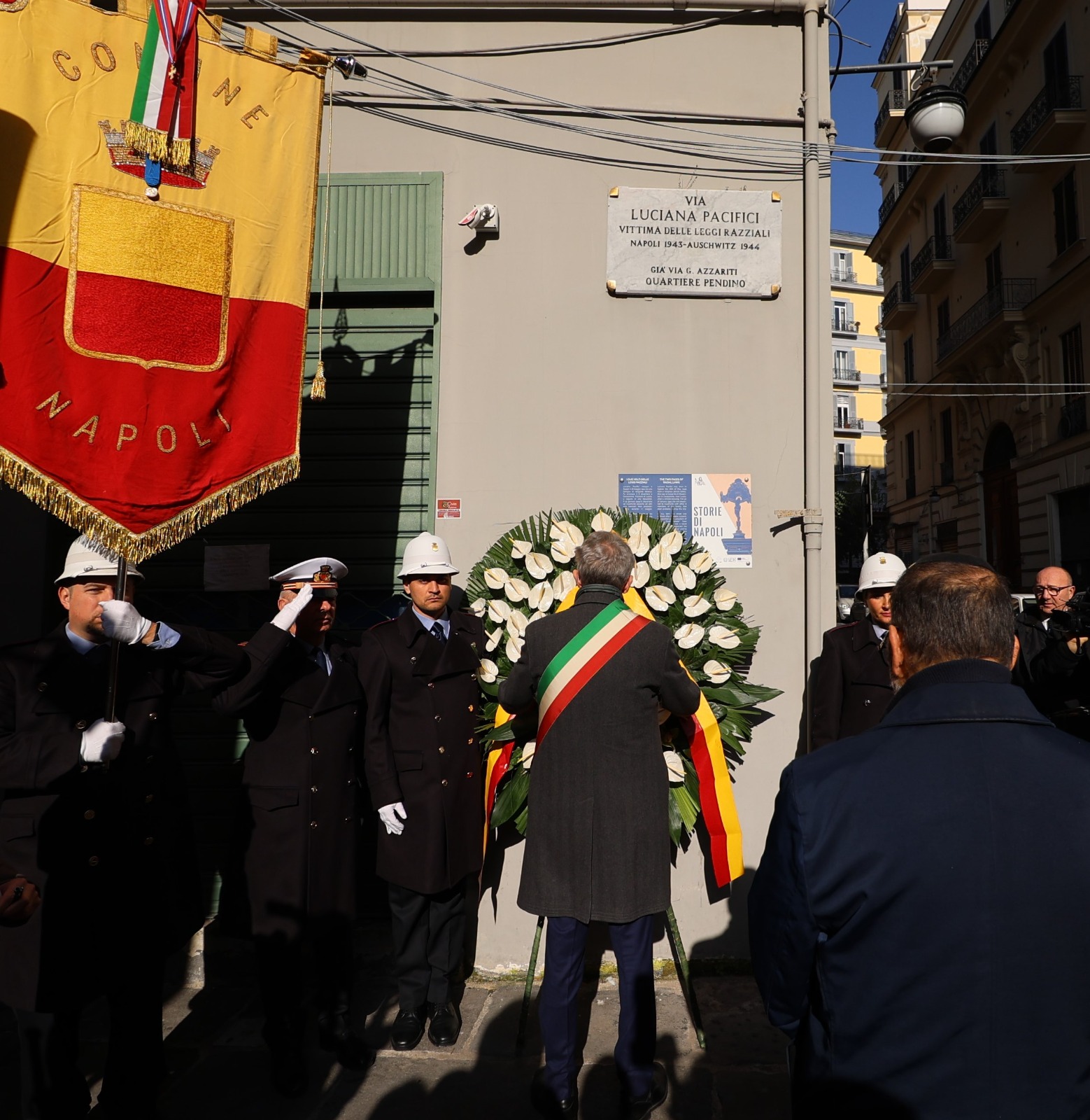 Il sindaco Manfredi per la Giornata della Memoria