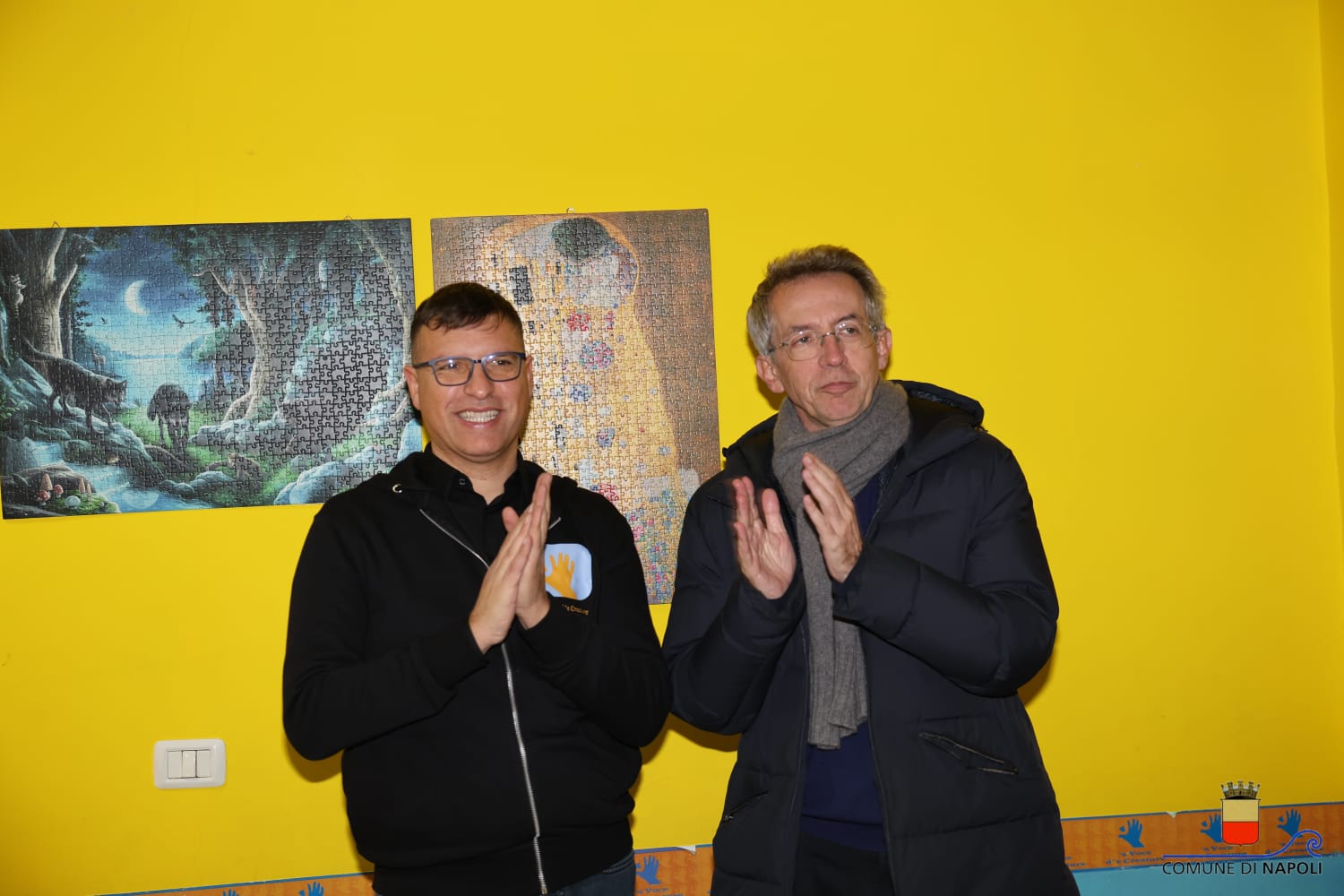 Il Sindaco Manfredi alla 'A Voce d’’e creature Onlus”