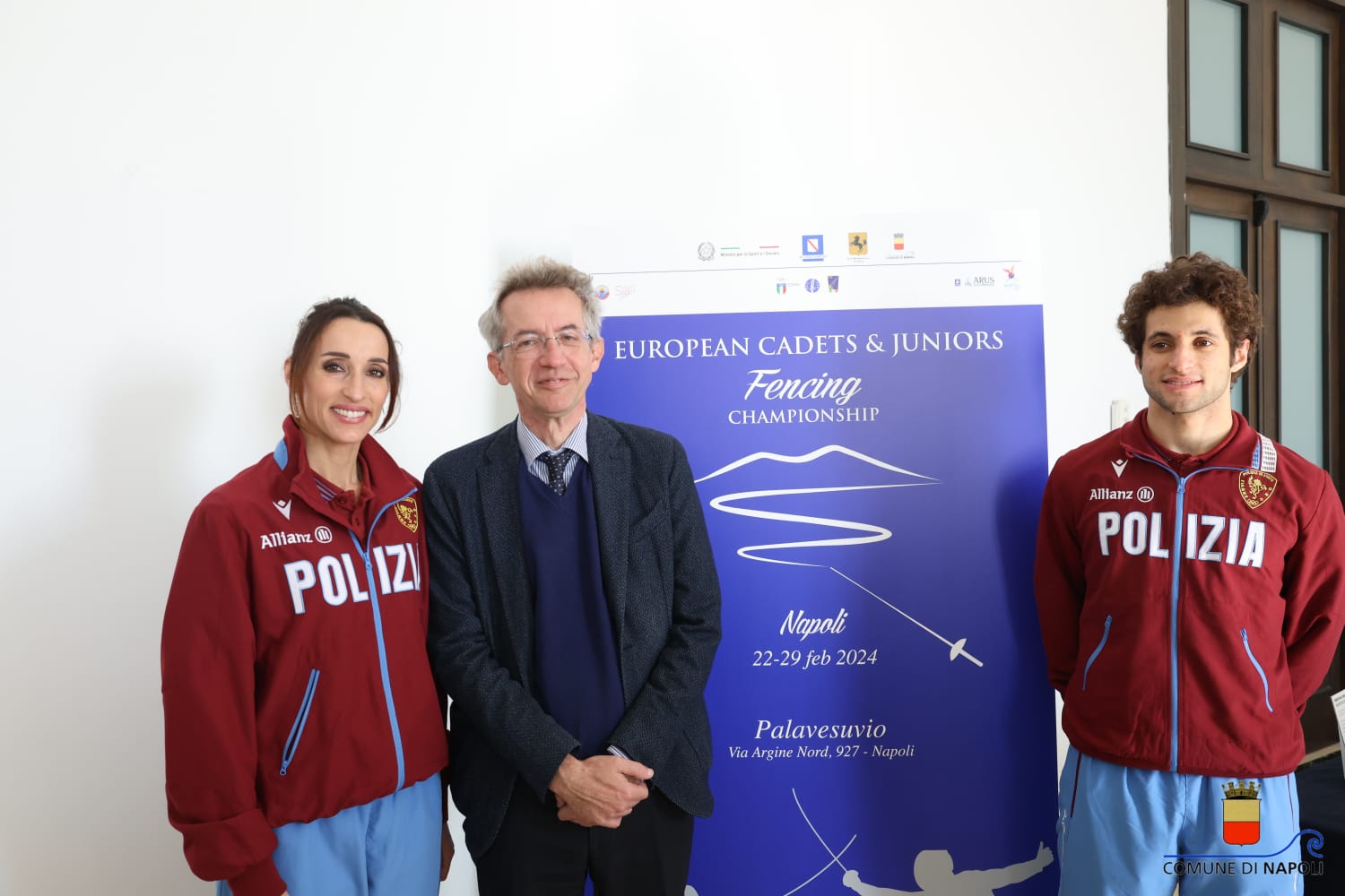Presentati i Campionati europei giovanili di scherma