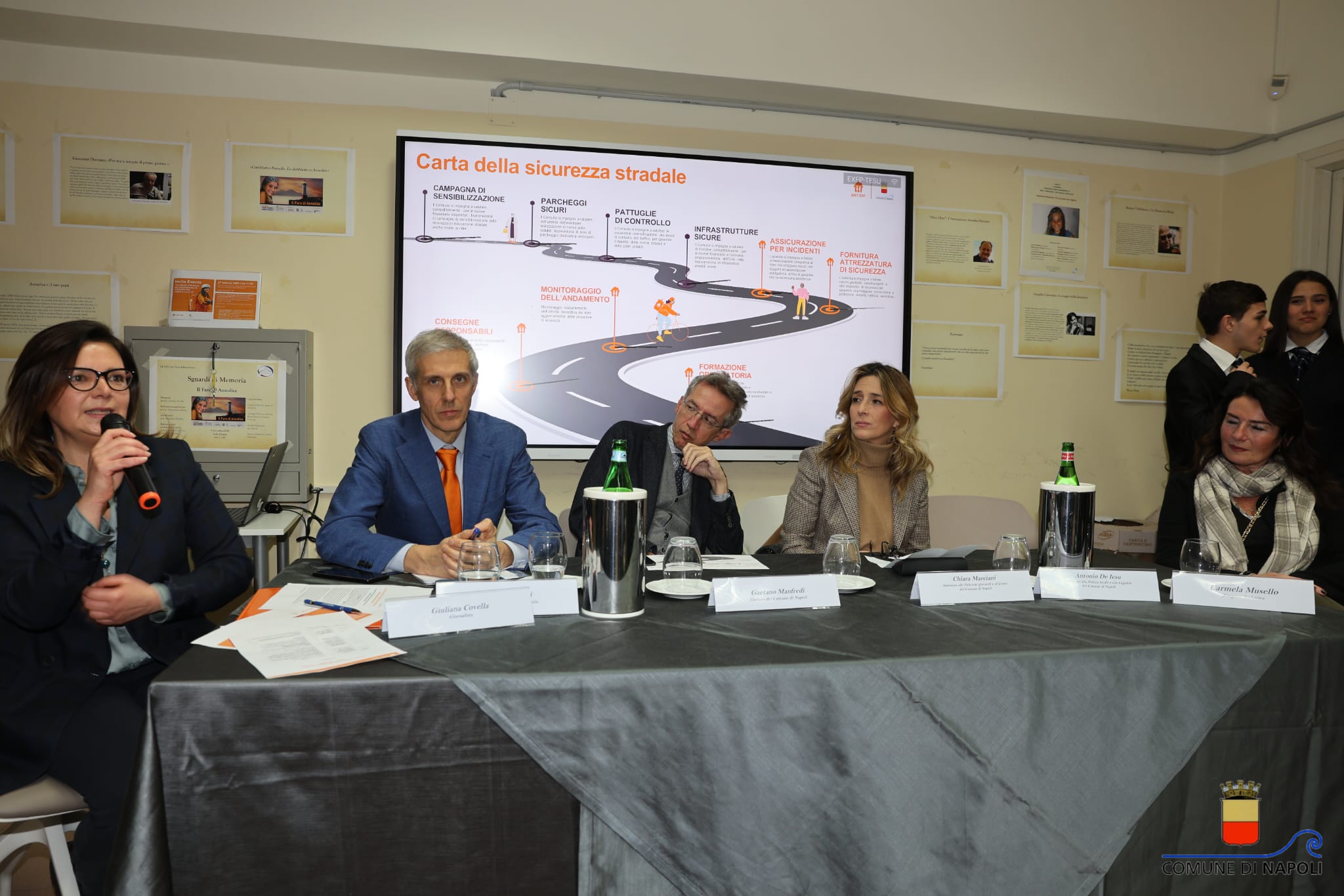 Il Comune di Napoli e Just Eat presentano la Carta della Sicurezza Stradale a Napoli