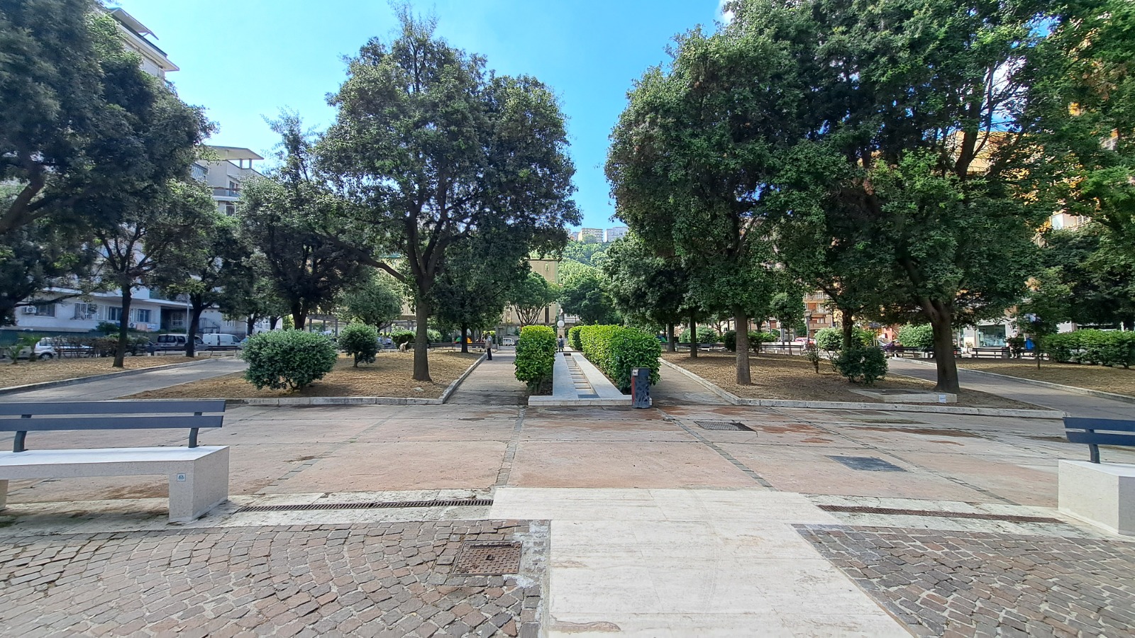 Completata la rifunzionalizzazione della fontana di piazza Italia