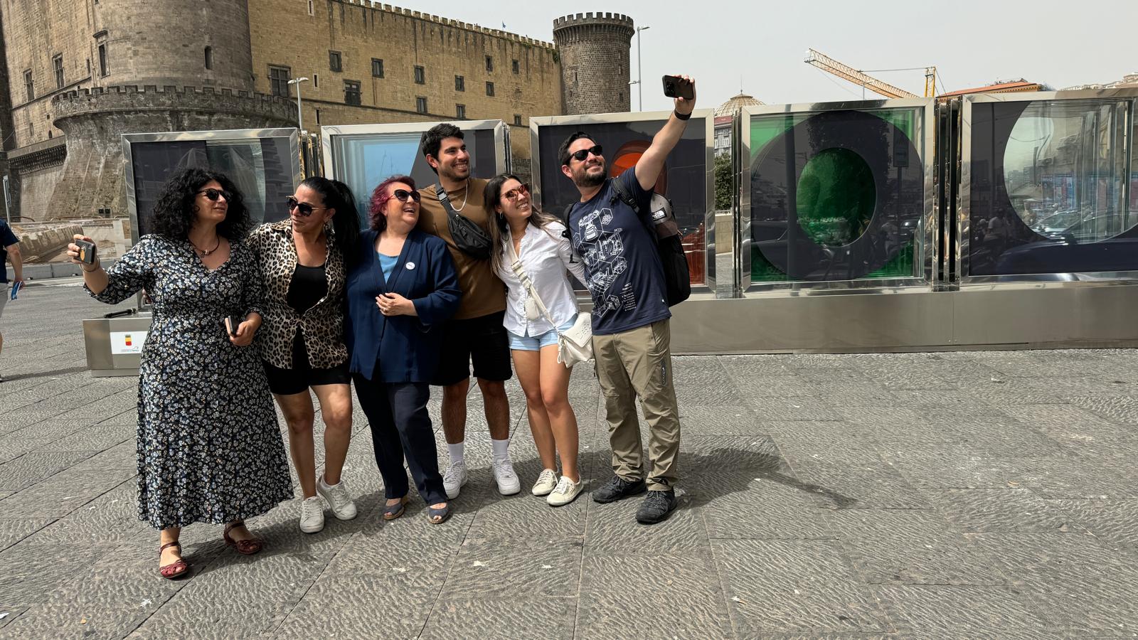 Inaugurato in Piazza Municipio il nuovo brand del Comune di Napoli